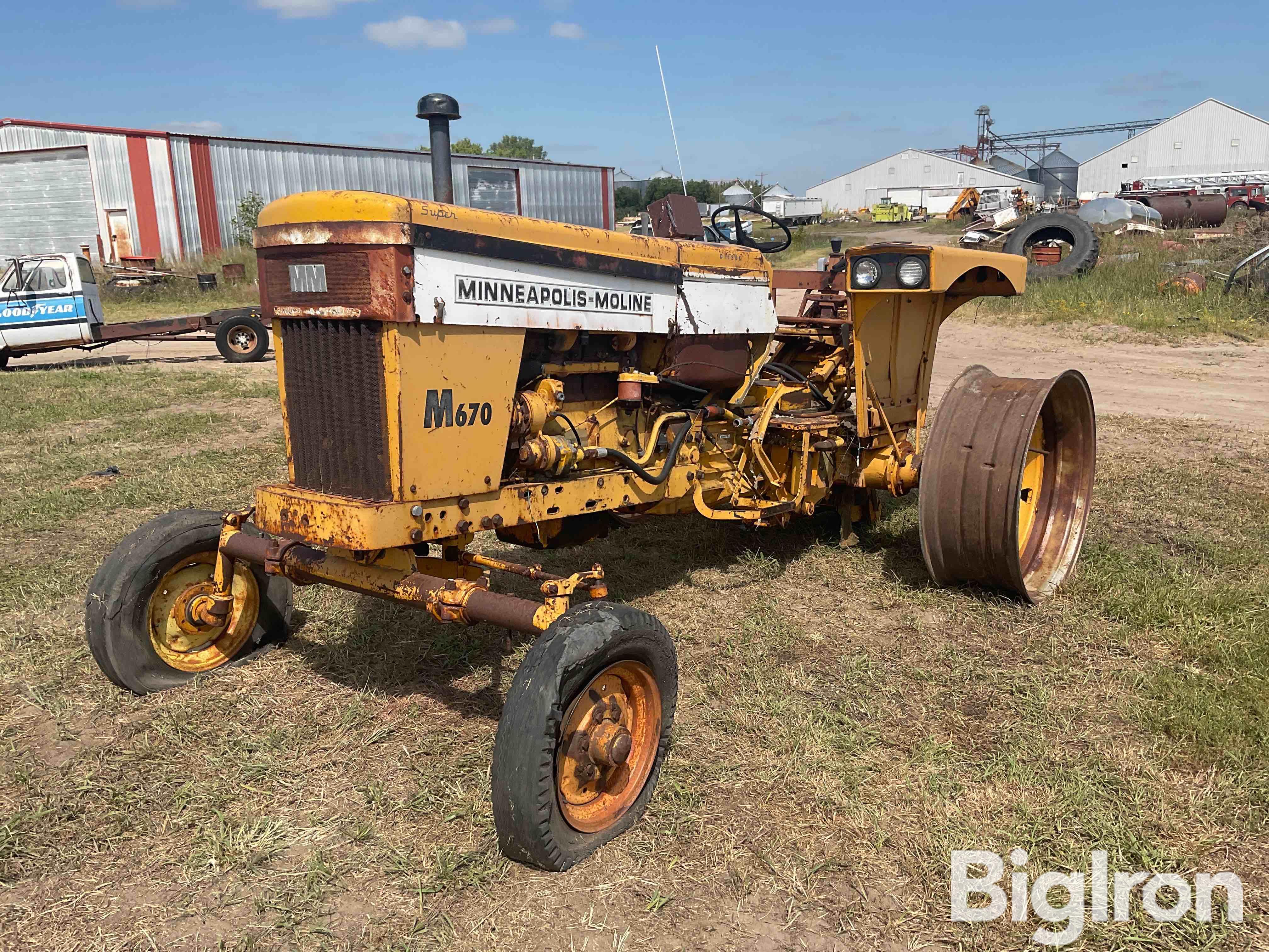 1967 Minneapolis-Moline M670 2WD Tractor BigIron Auctions