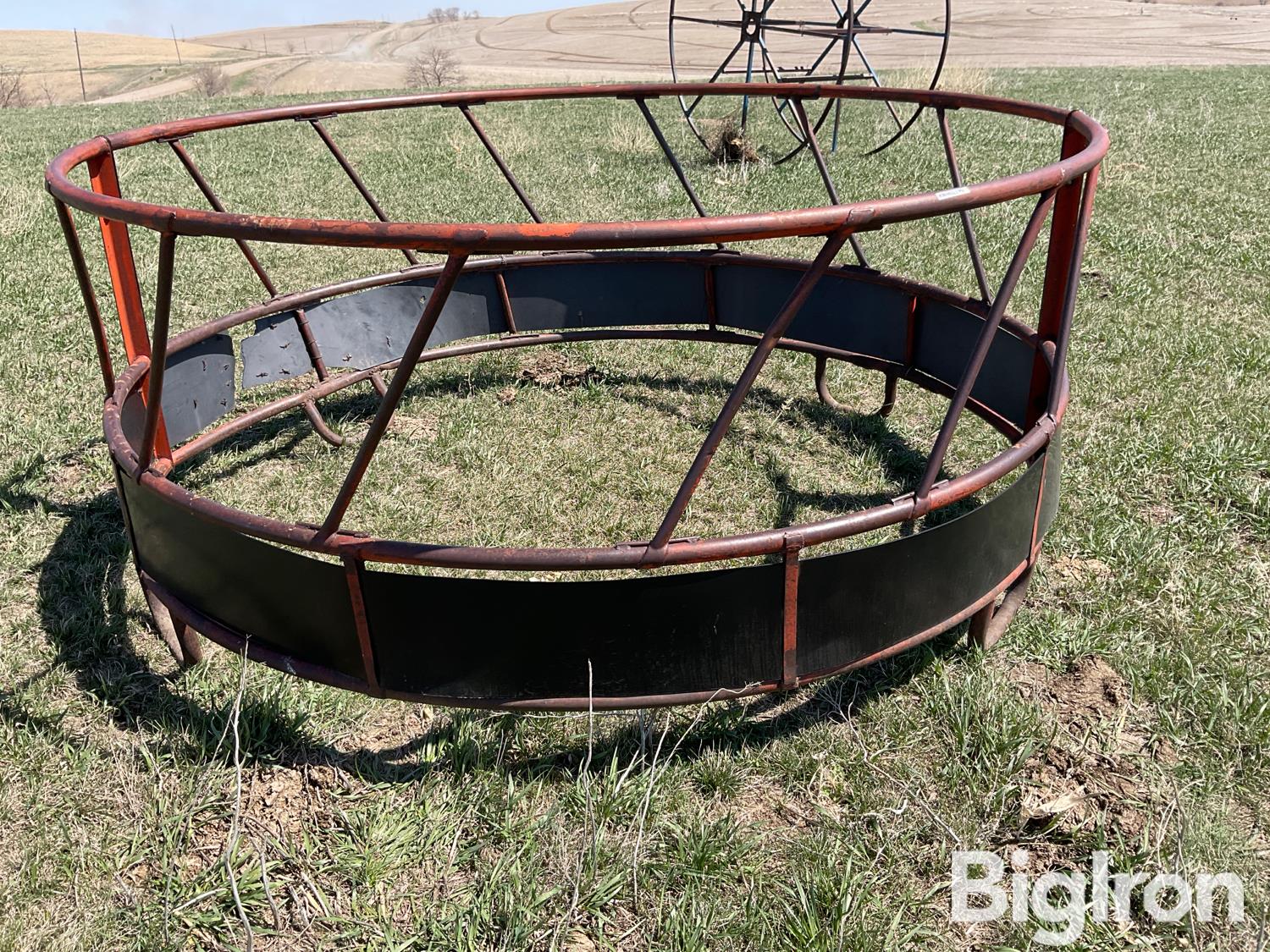 Steel Round Bale Feeder BigIron Auctions