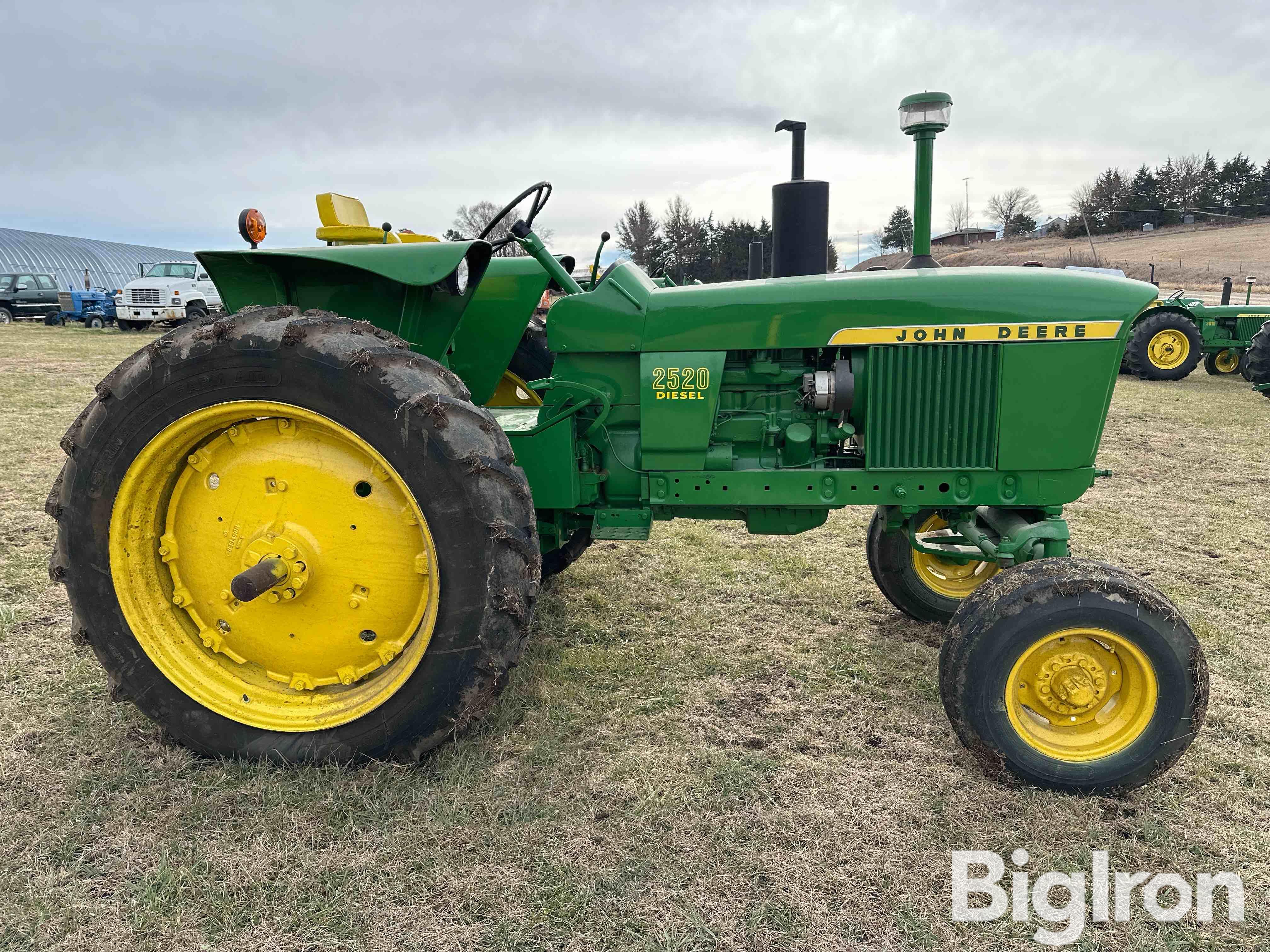 1971 John Deere 2520 Diesel 2WD Tractor BigIron Auctions