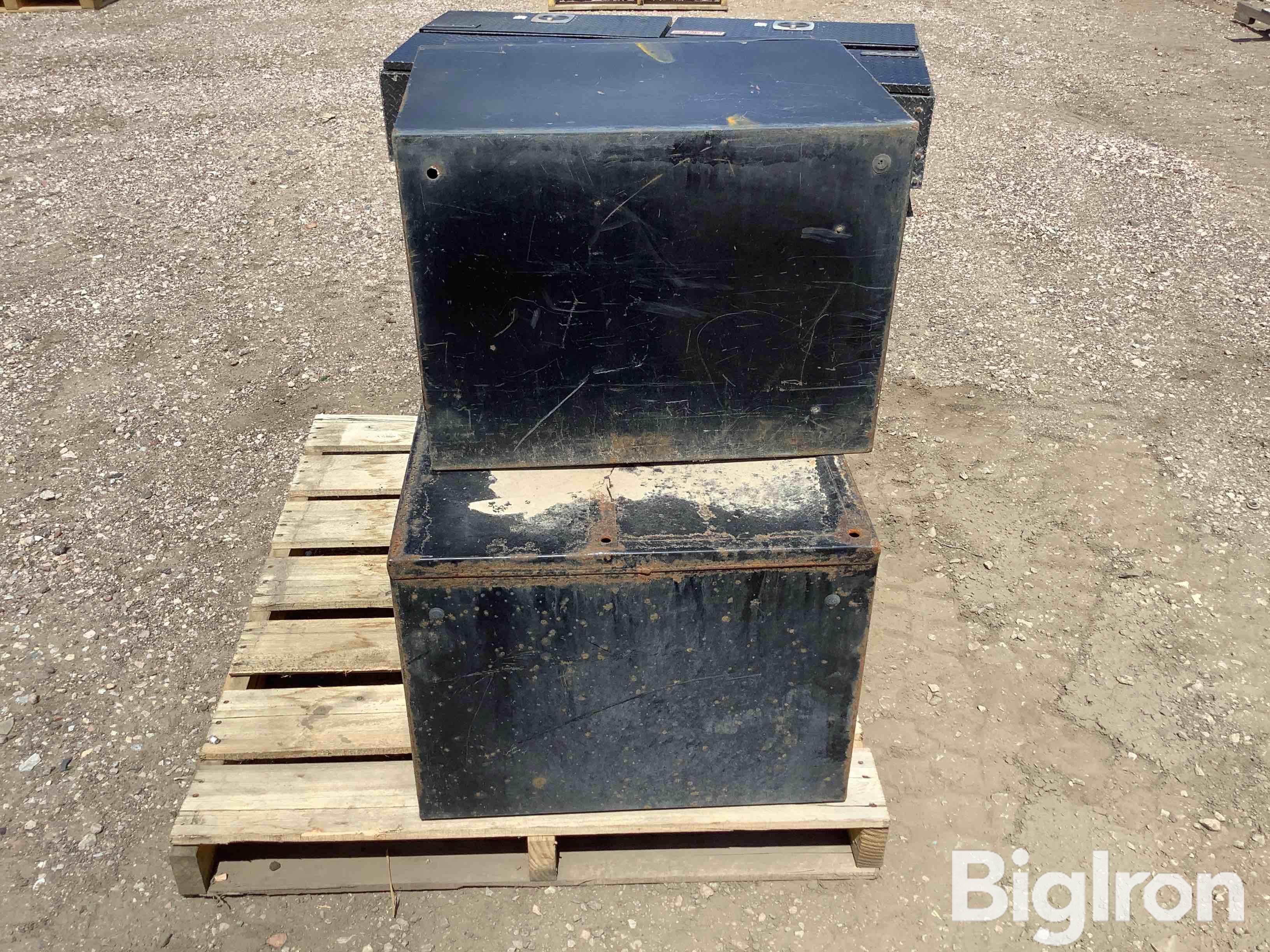 Buyers Black Side Door Toolboxes Bigiron Auctions