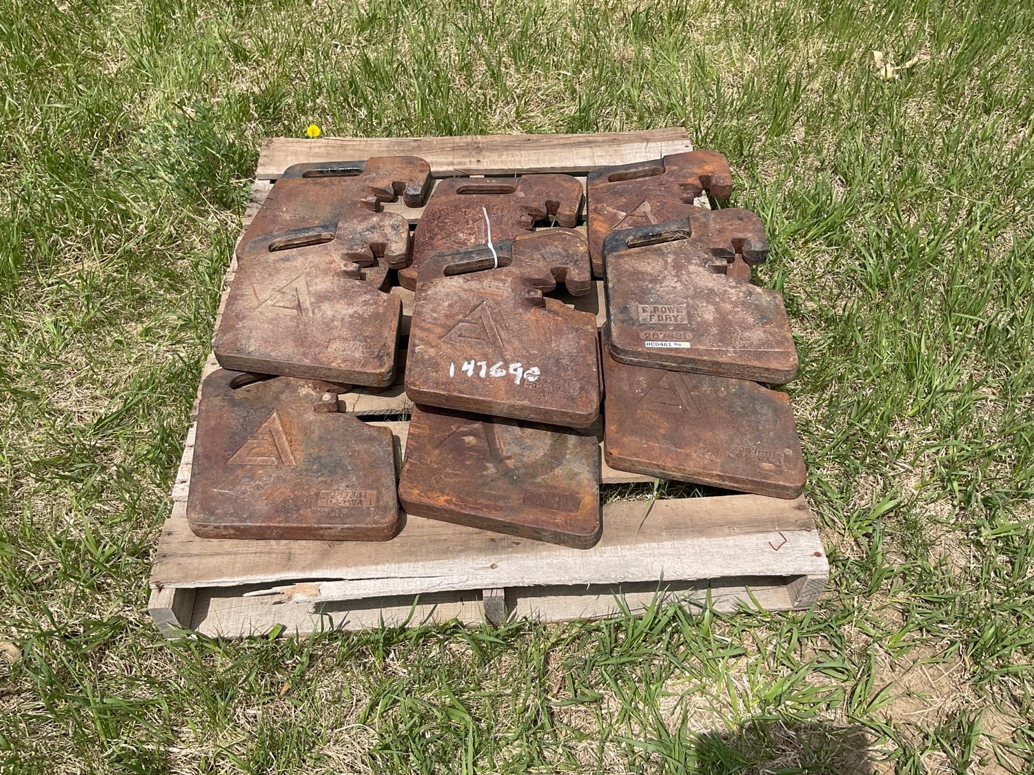 Allis-Chalmers Suitcase Weights BigIron Auctions