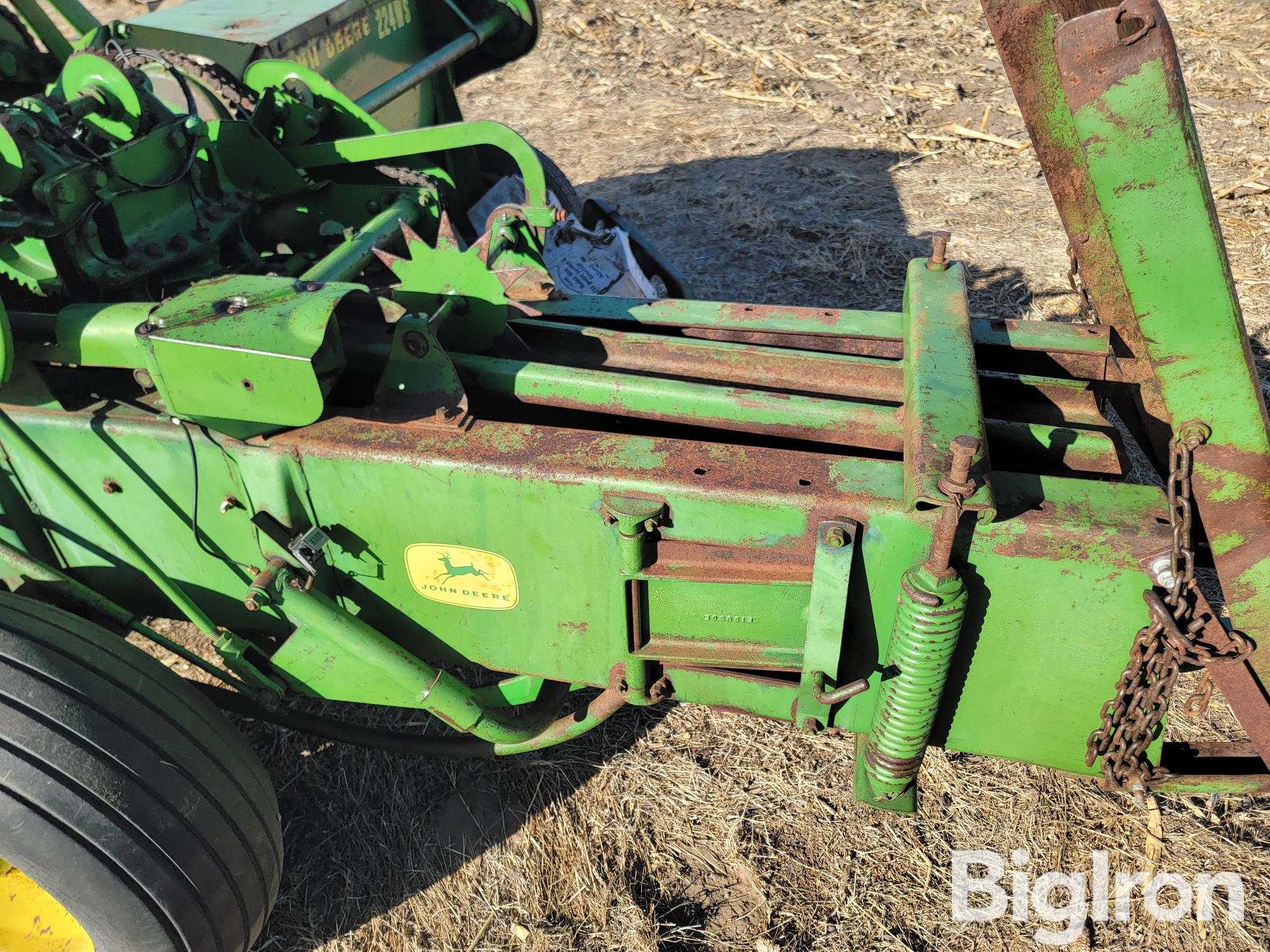 John Deere 224WS Wire Tie Small Square Baler BigIron Auctions