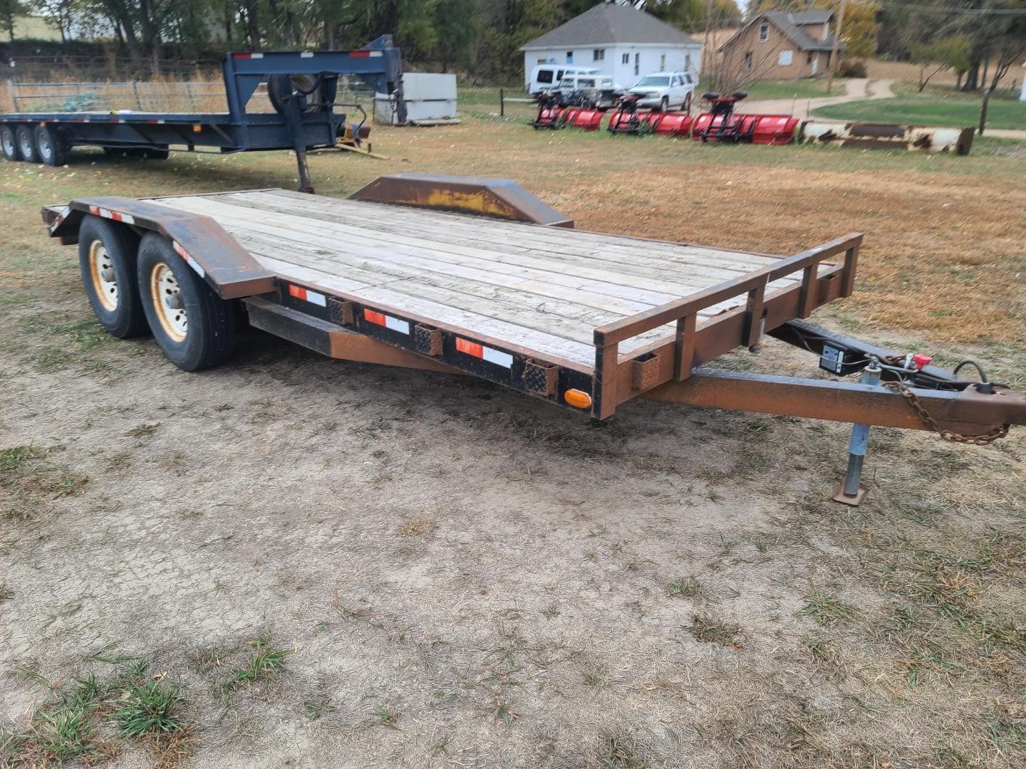 1995 Tempco T/A Flatbed Bumper Trailer BigIron Auctions