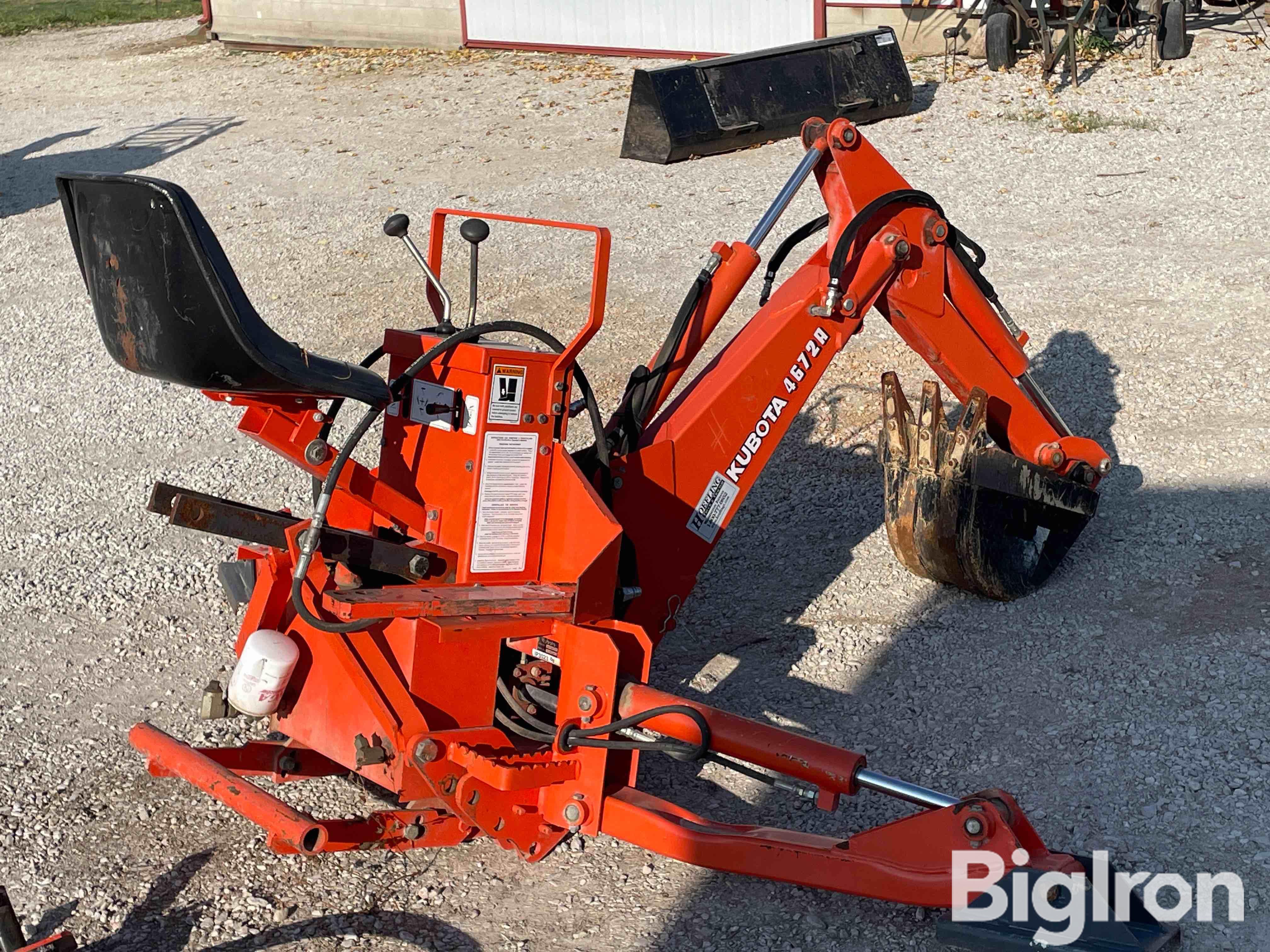 Kubota B4672A Backhoe Attachment BigIron Auctions