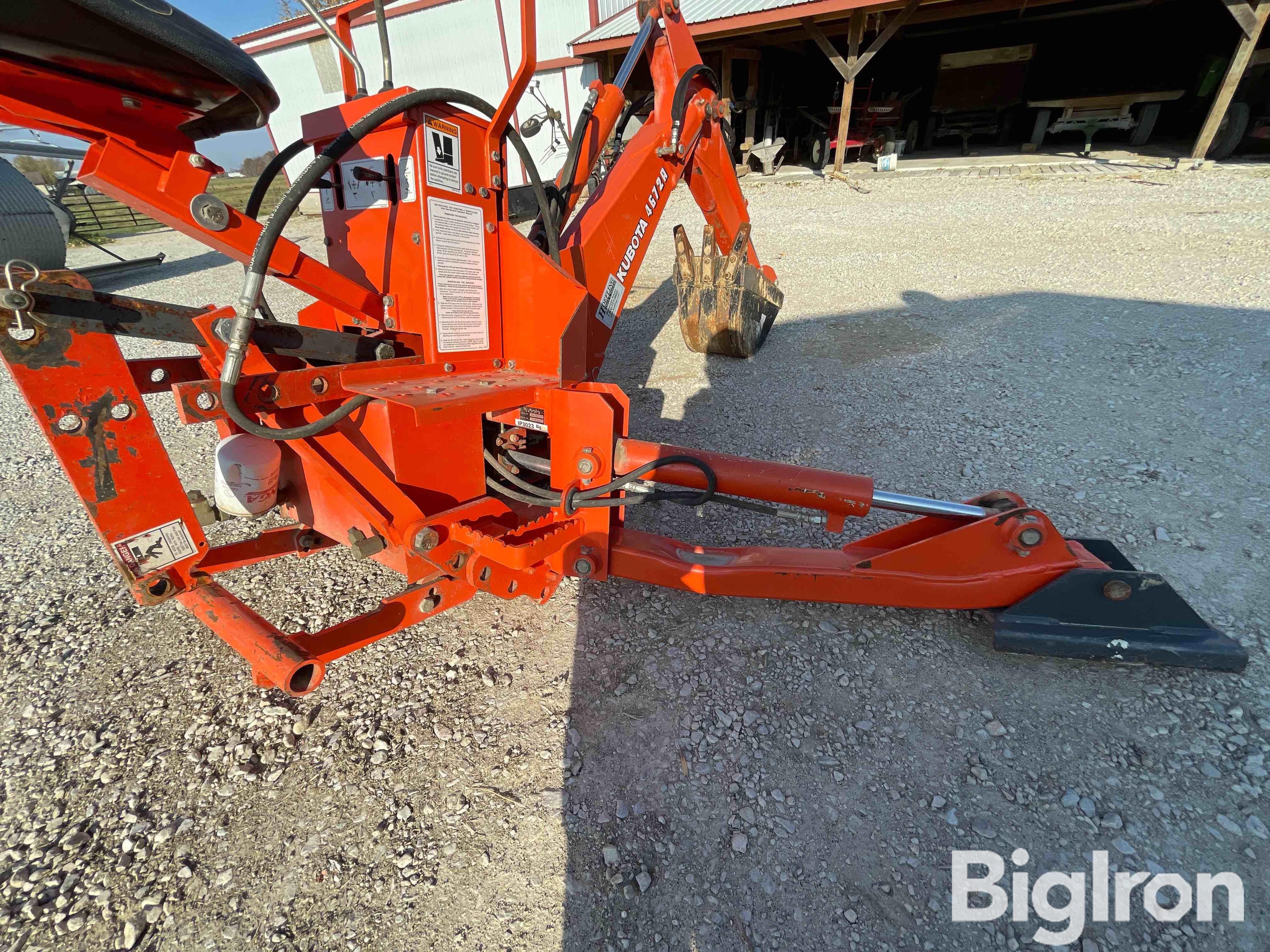 Kubota B4672A Backhoe Attachment BigIron Auctions