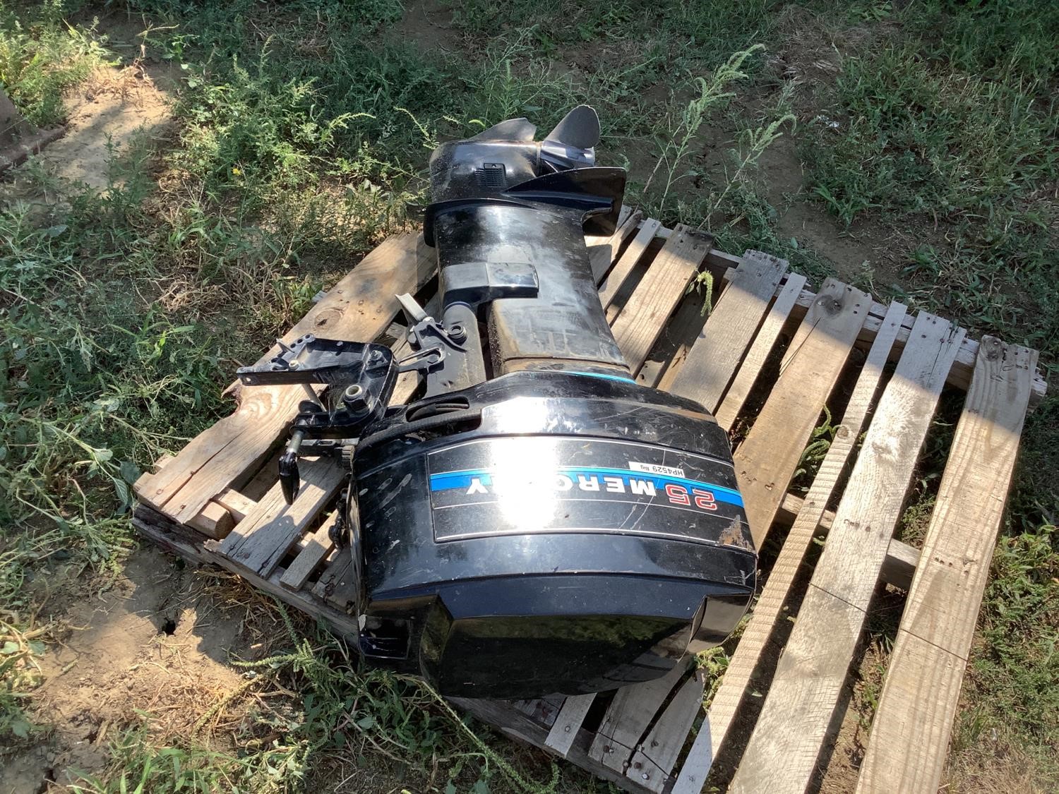 Mercury 25HP Boat Motor BigIron Auctions