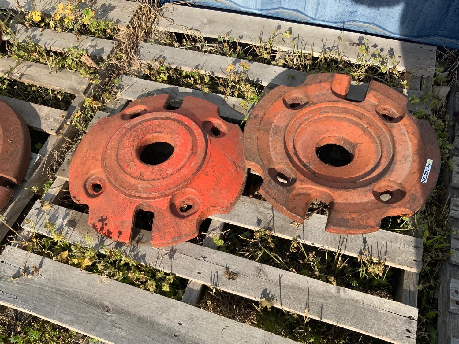 AllisChalmers Rear Wheel Weights BigIron Auctions