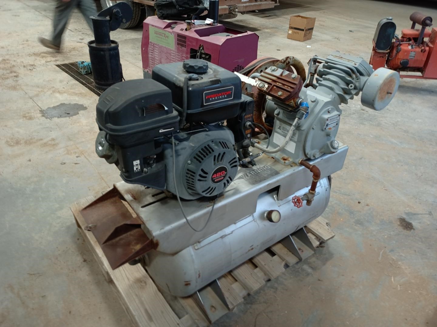 1991 Ingersoll Rand 242 Engine Drive Compressor BigIron Auctions