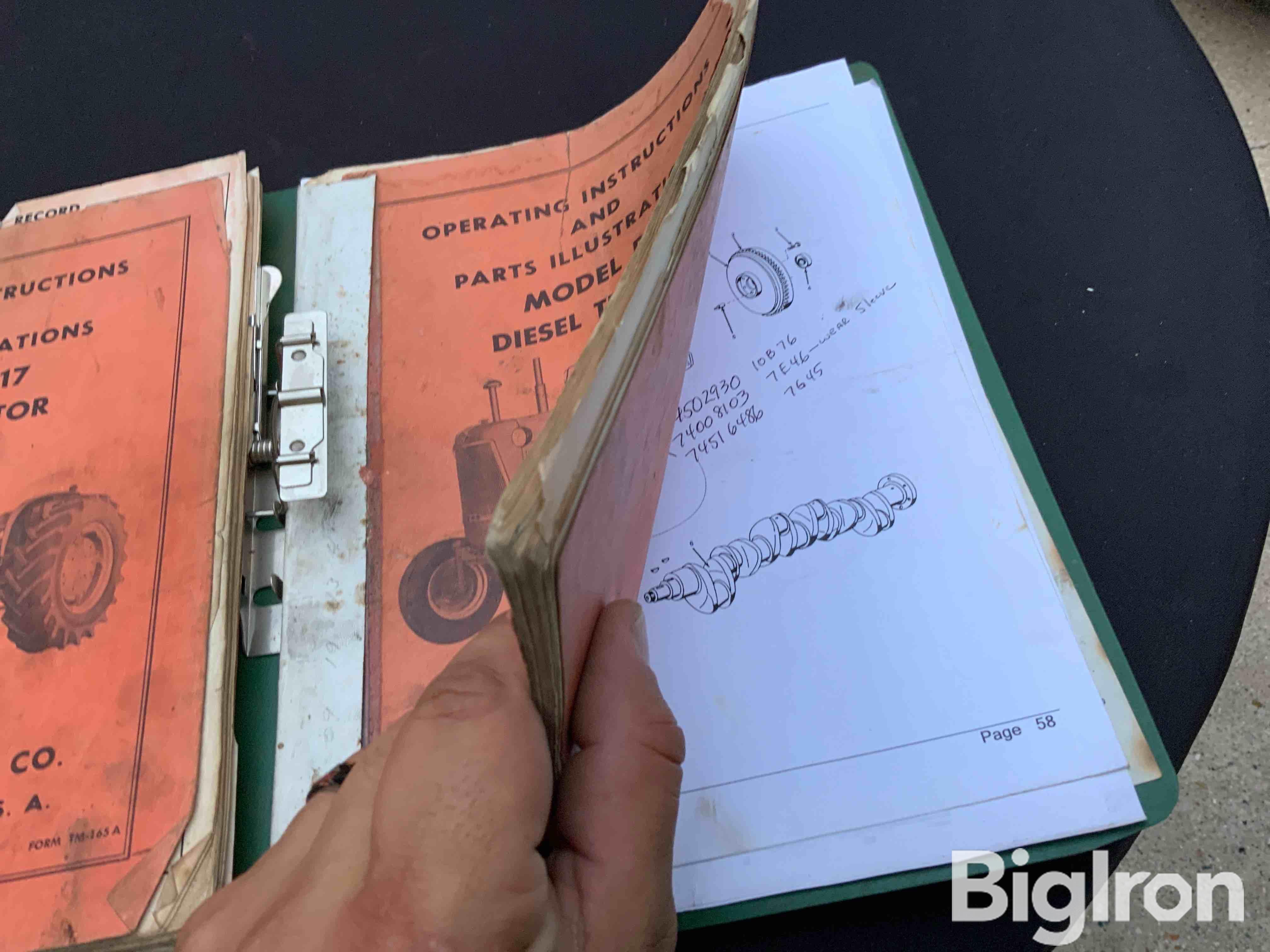 Allis-Chalmers Manuals BigIron Auctions