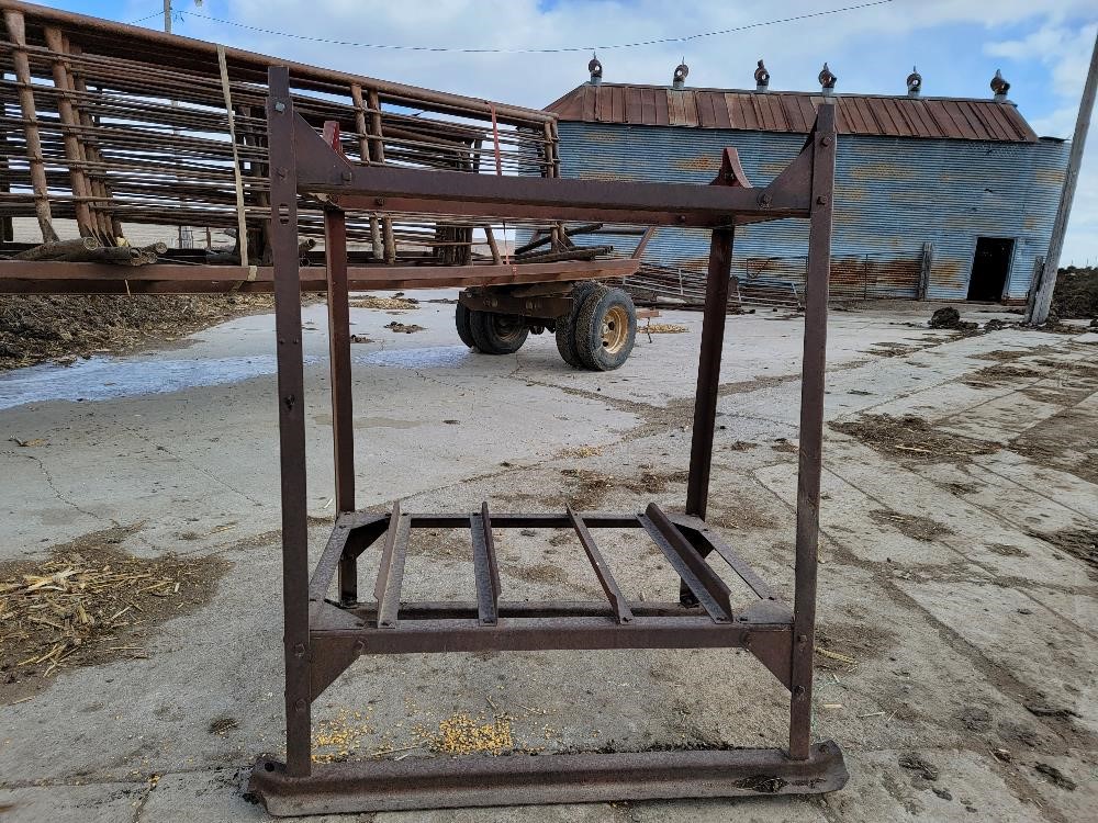 Fuel Barrel Stand BigIron Auctions