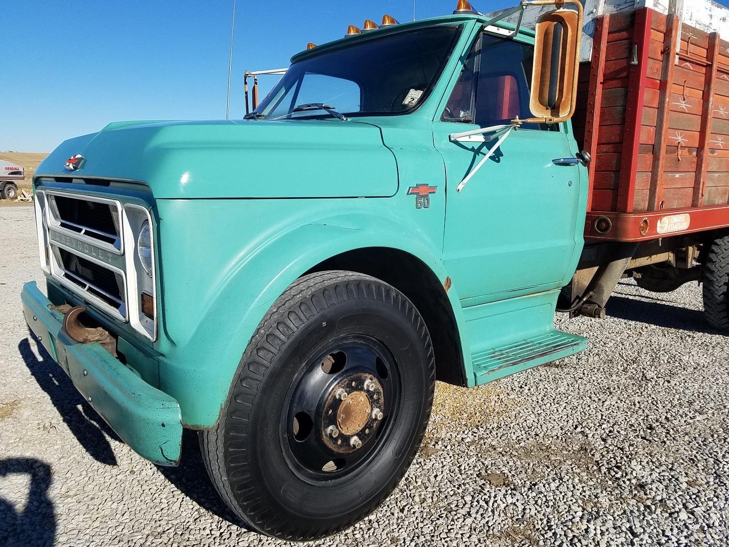 1967 Chevrolet C50 Sa Grain Truck Bigiron Auctions 2657