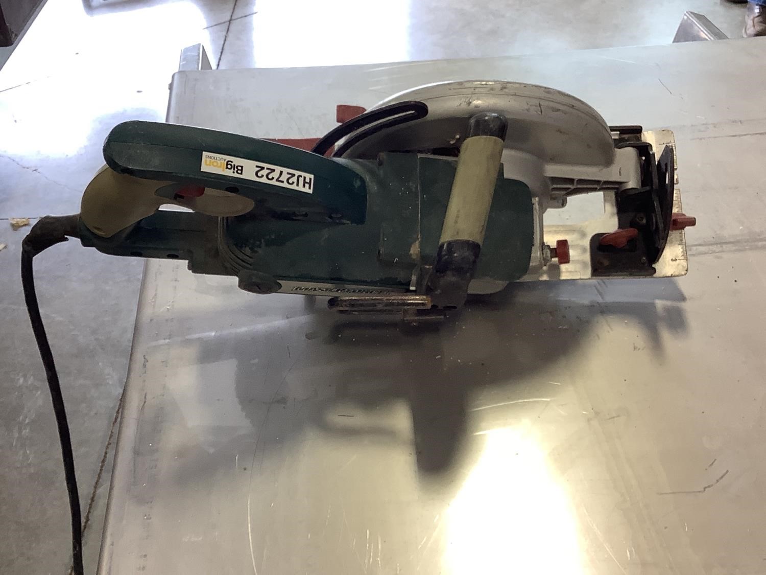 Masterforce 241 0746 Hypoid Circular Saw Bigiron Auctions