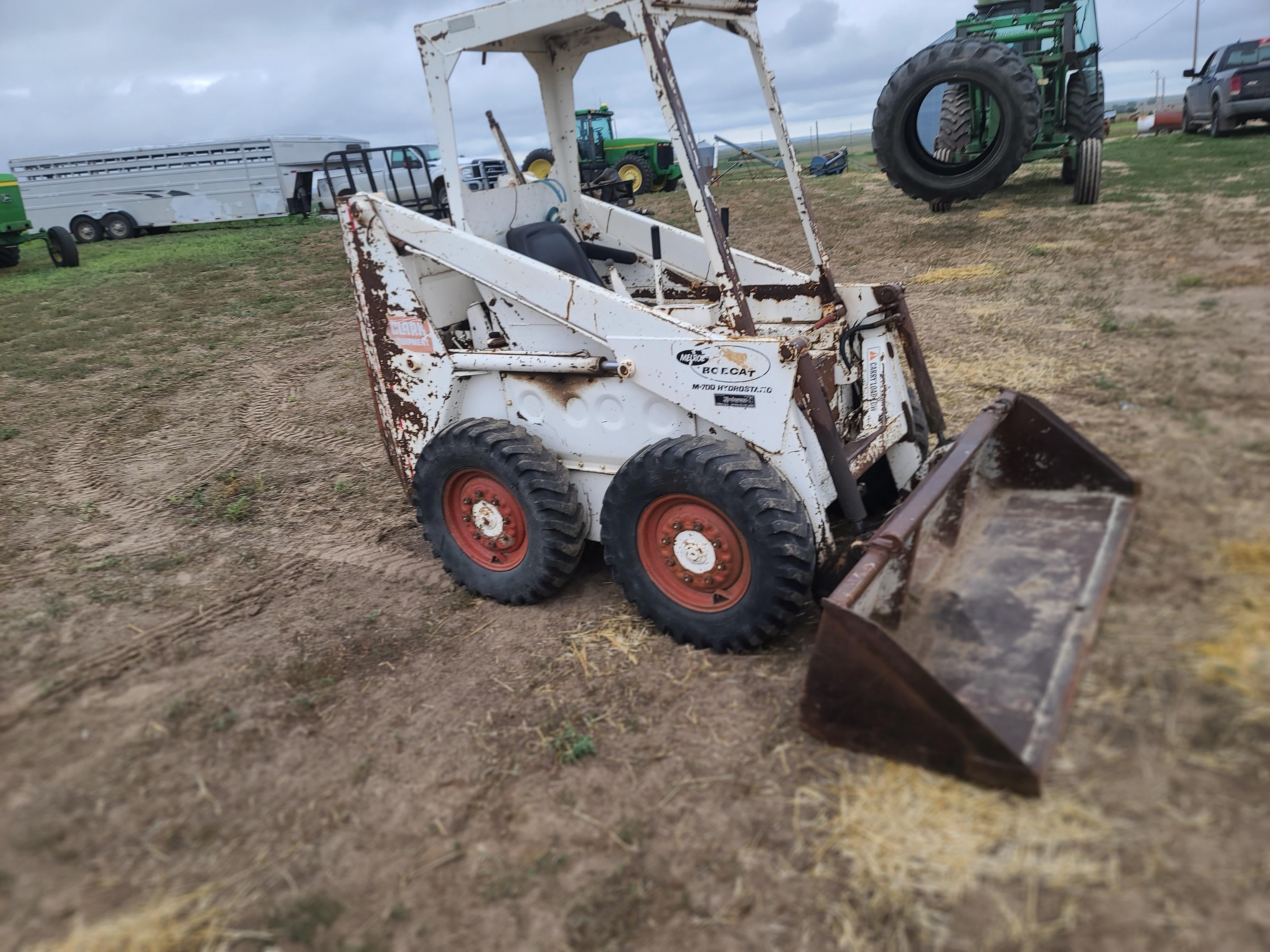 Melroe Bobcat M 700 Skid Steer Bigiron Auctions