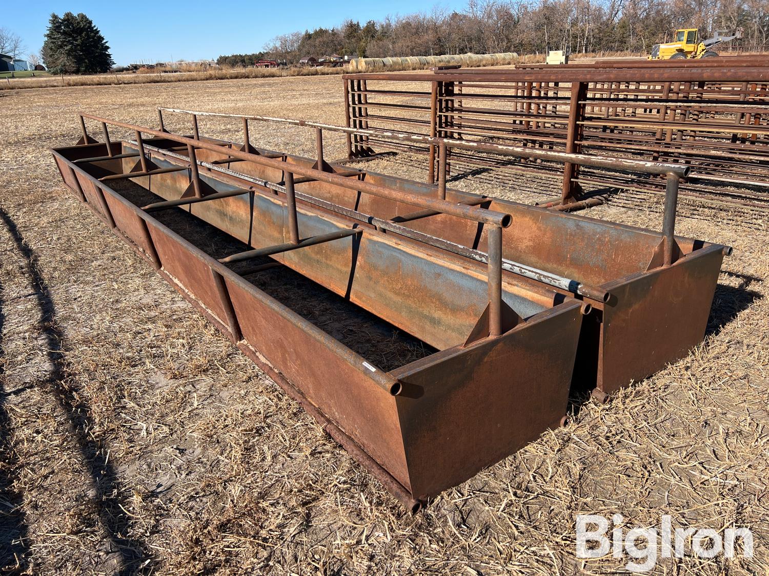 Steve's Welding Bottomless Feed Bunks BigIron Auctions