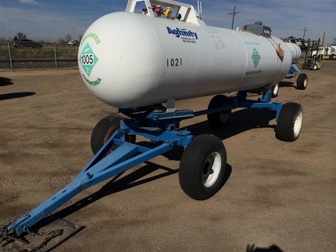 1000 Gallon Anhydrous Ammonia Tank And Running Gear BigIron Auctions