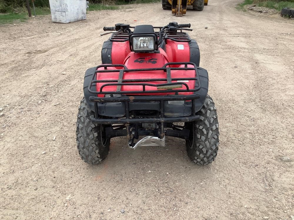 2002 Honda TRX450FE ATV BigIron Auctions