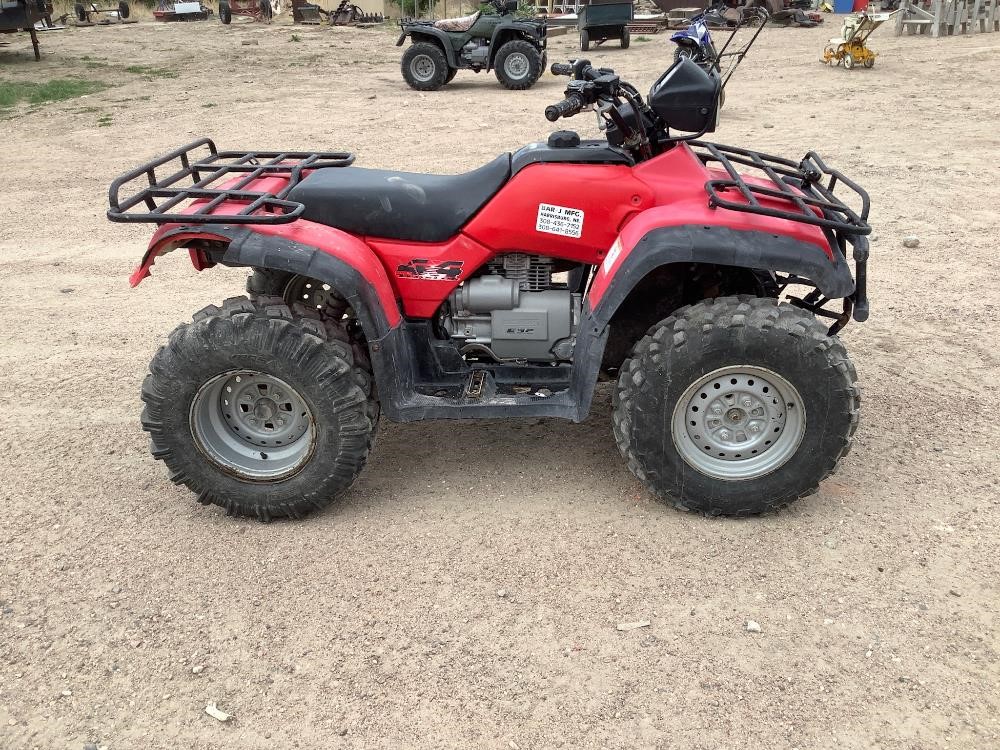 2002 Honda TRX450FE ATV BigIron Auctions