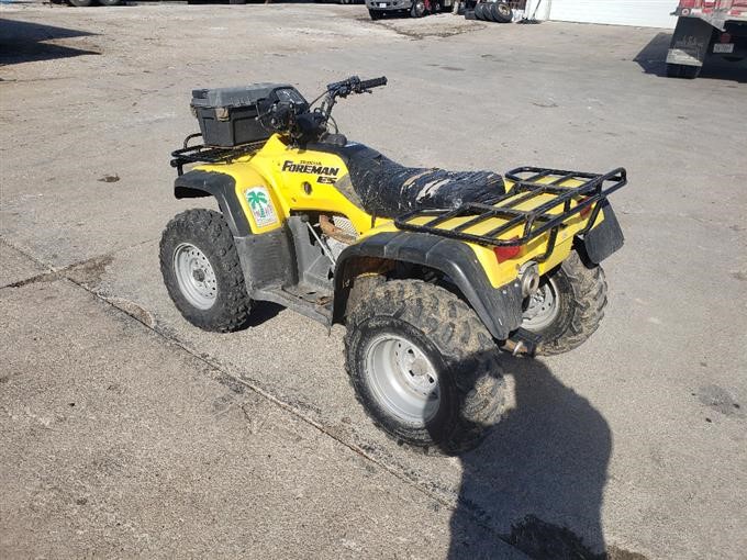 1999 Honda Foreman ATV BigIron Auctions