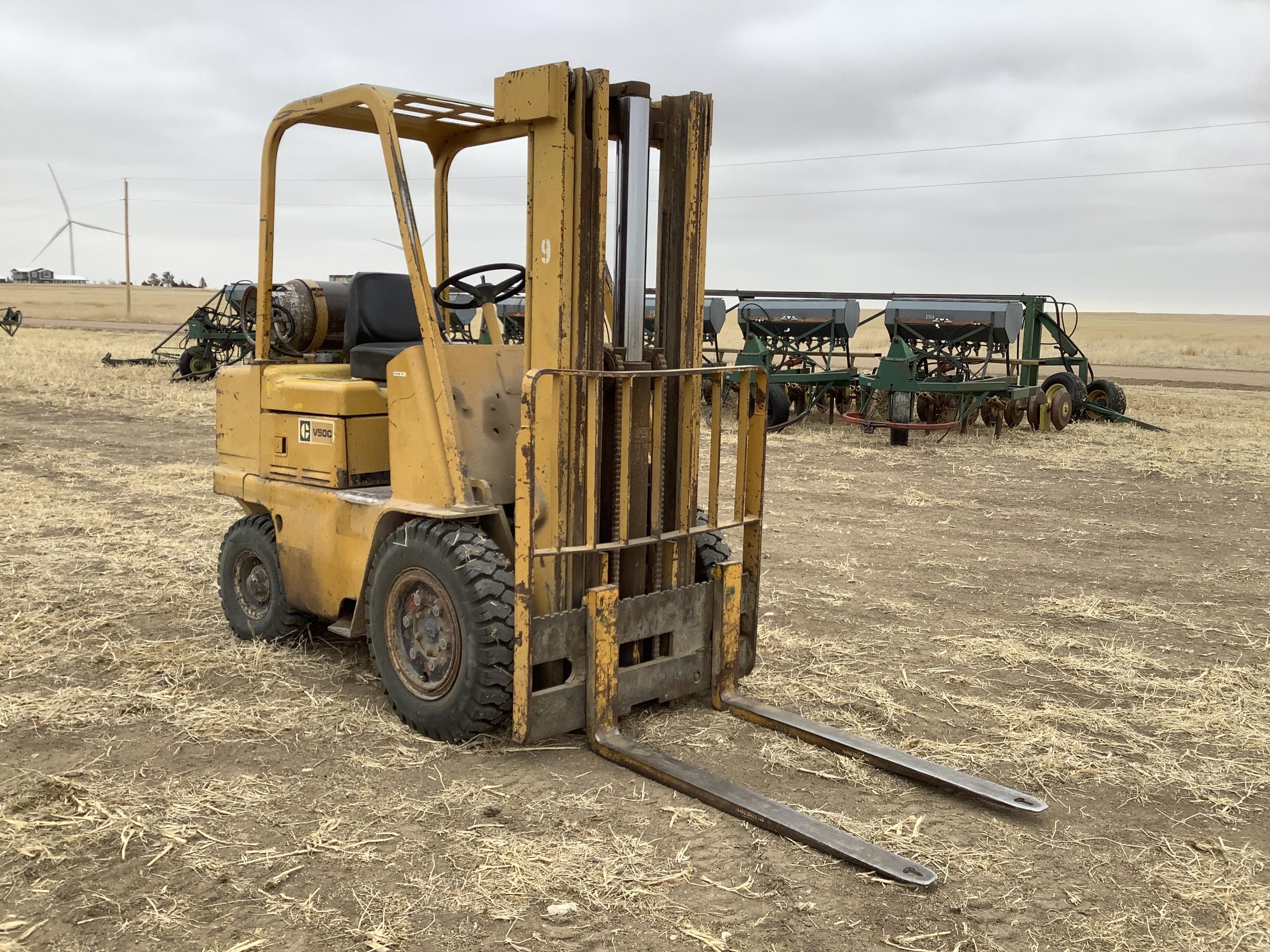 Caterpillar V50C Forklift BigIron Auctions