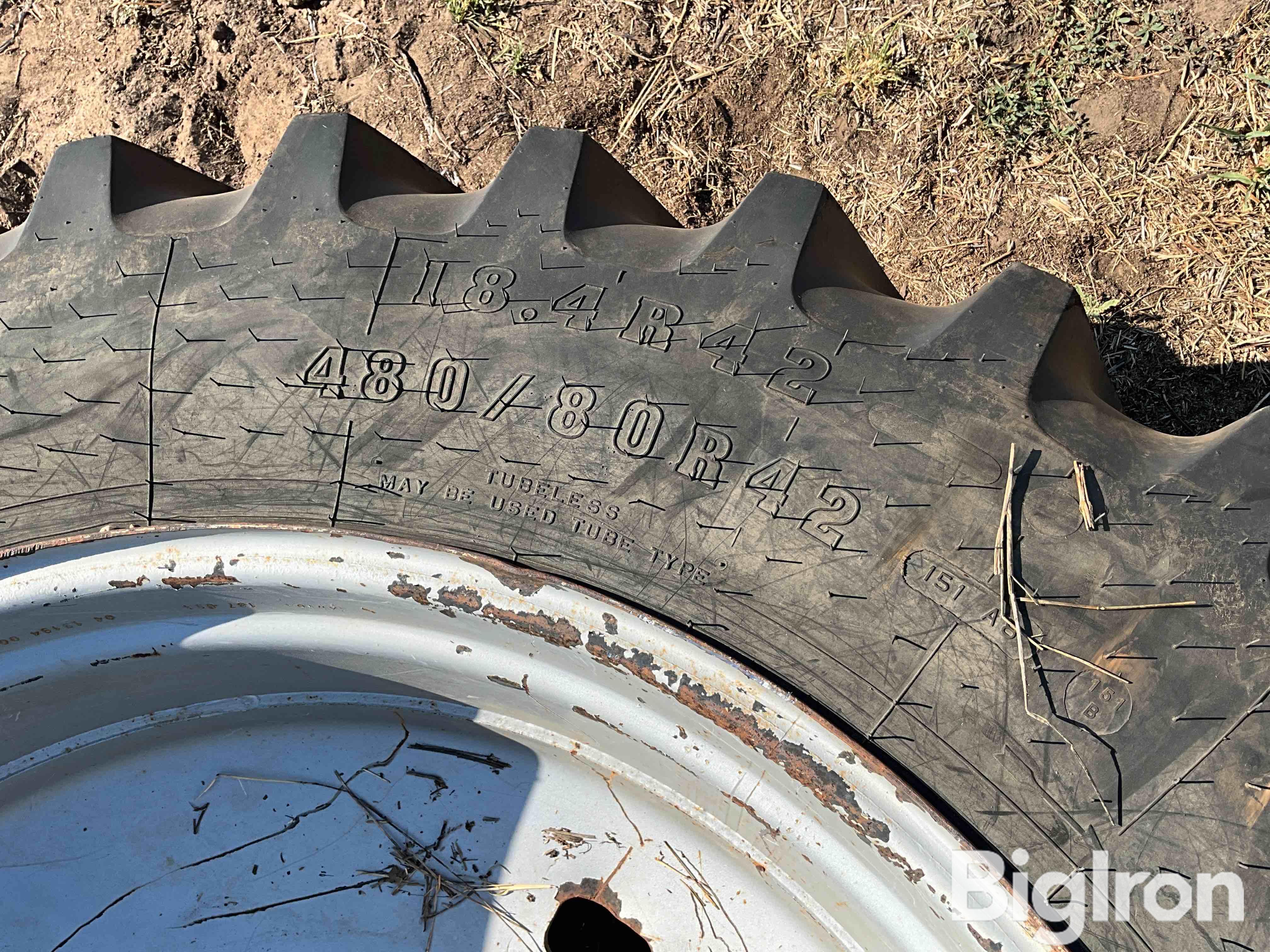 Firestone 18.4R42 480/80R42 Tires & Rims BigIron Auctions