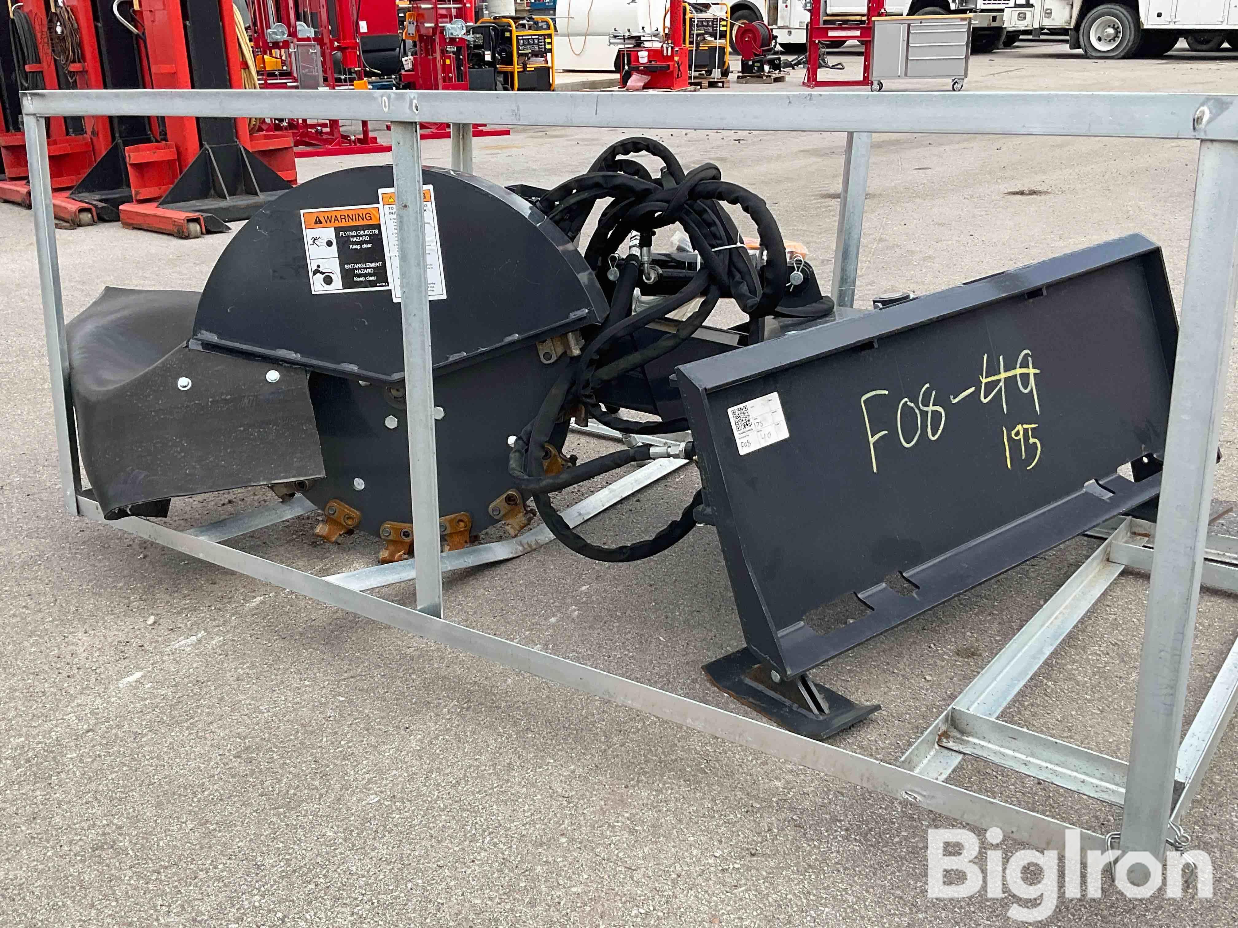 2023 Wolverine SG-13-08D Skid Steer Stump Grinder BigIron Auctions