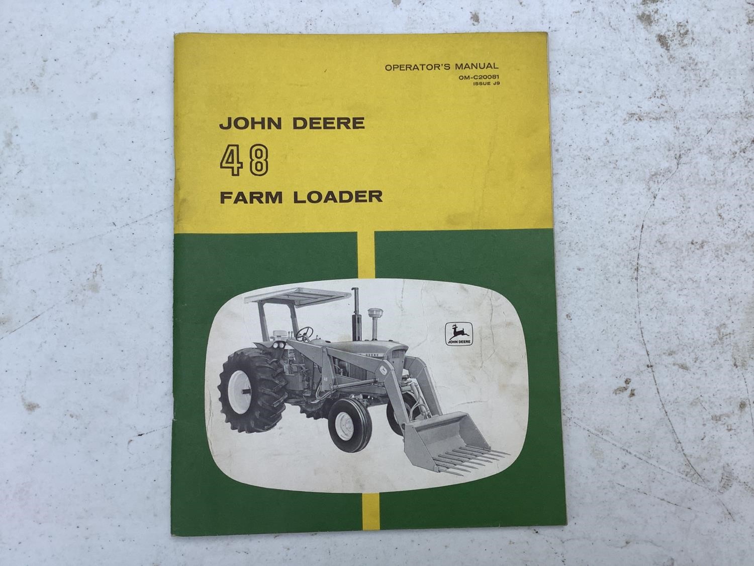 Collectible John Deere Manuals BigIron Auctions