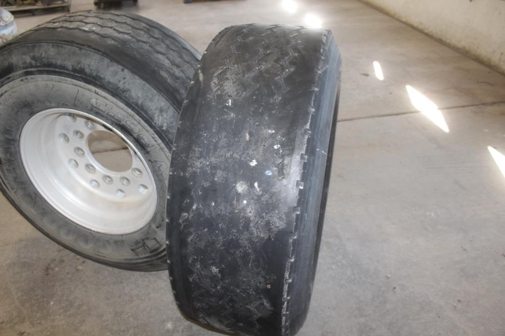 425 65R22 5 Super Singles Tires Aluminum Rims BigIron Auctions