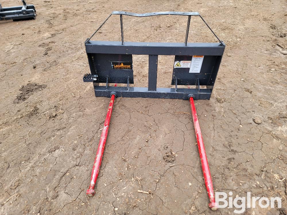 Land Honor Bale Spear Skid Steer Attachment BigIron Auctions