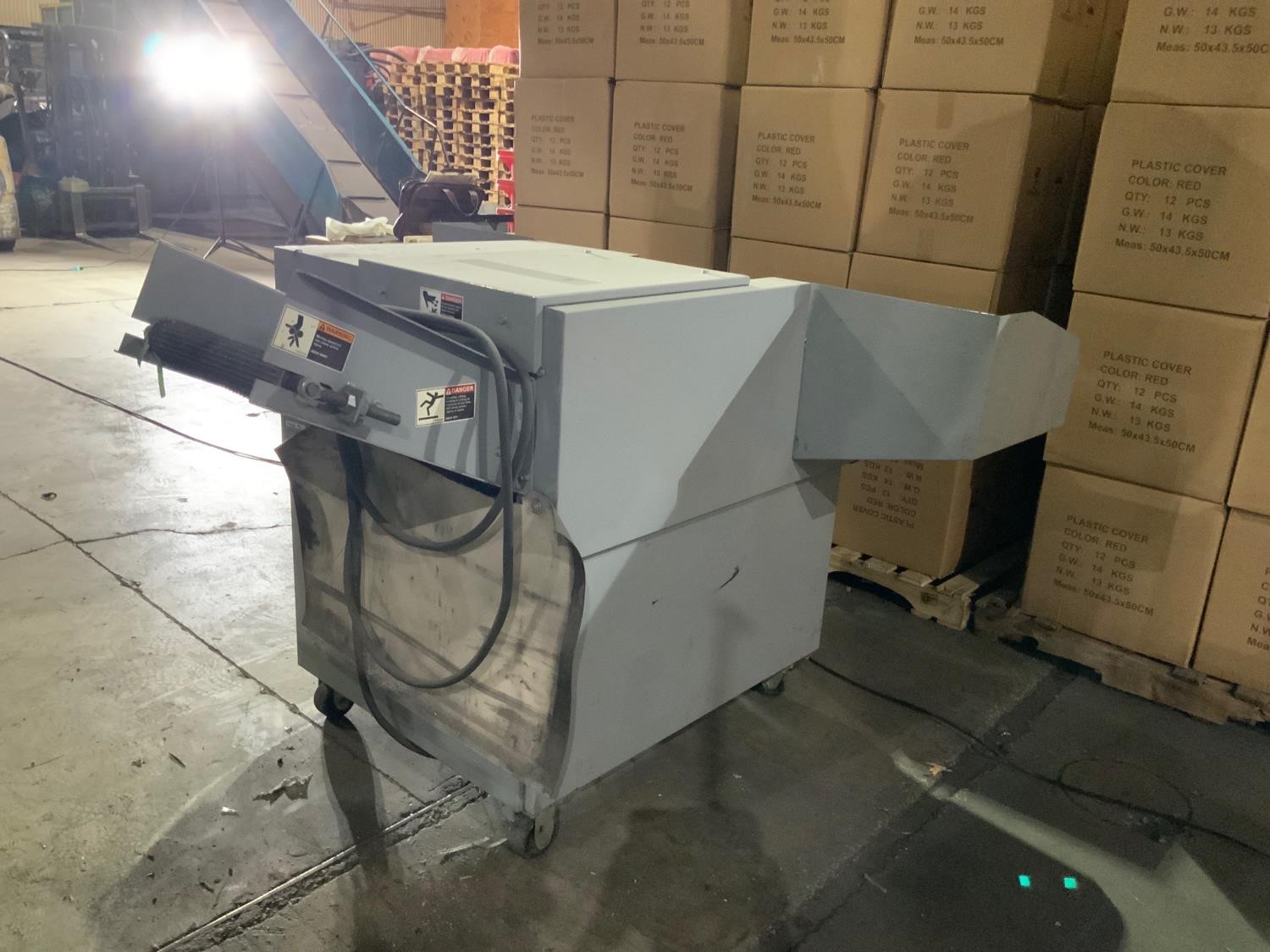 Ameri-shred Ams-750 Plant Based Paper Shredder Bigiron Auctions