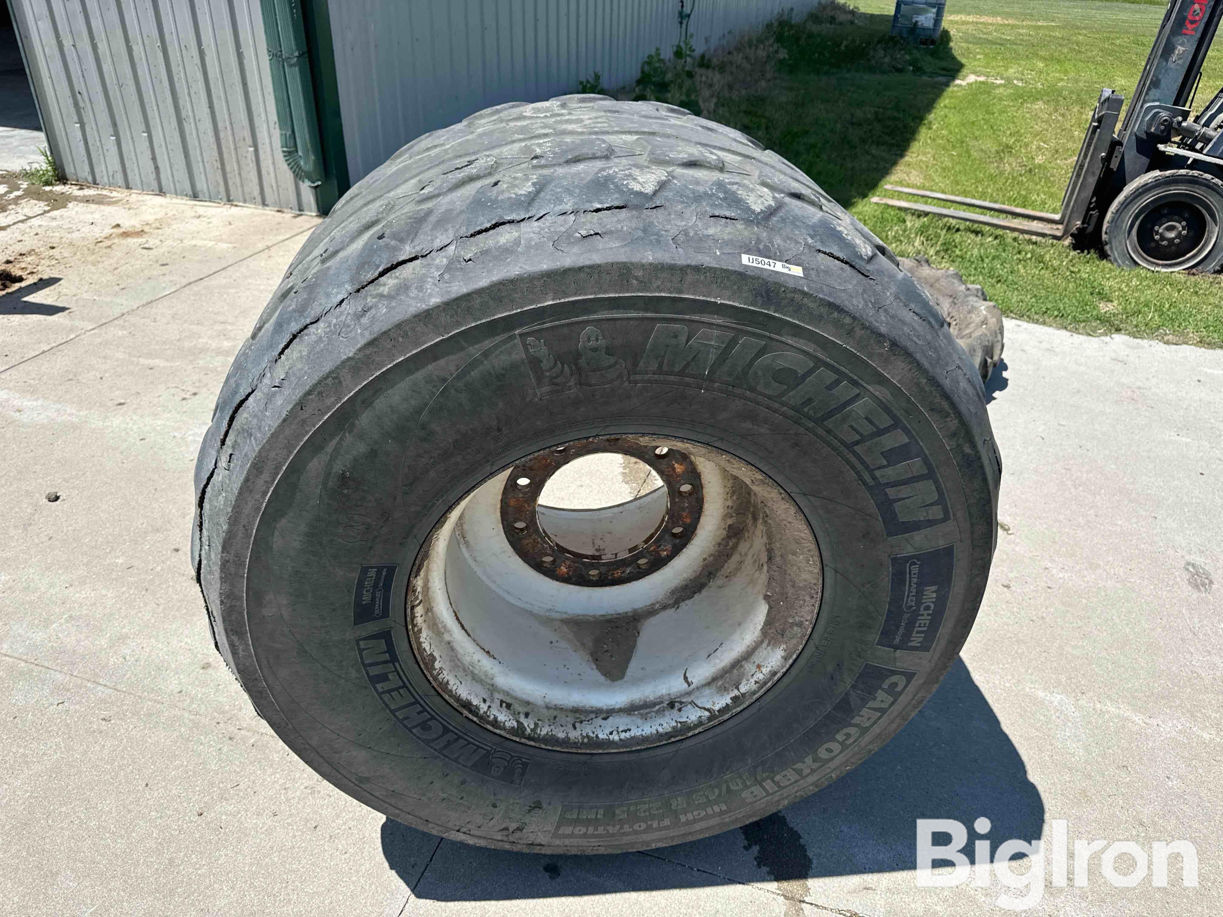 Michelin R Cargoxbib High Flotation Tire Rim Bigiron Auctions