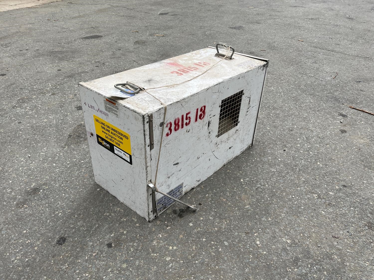 L.B.White Premier 80 Portable LP Gas Heater BigIron Auctions