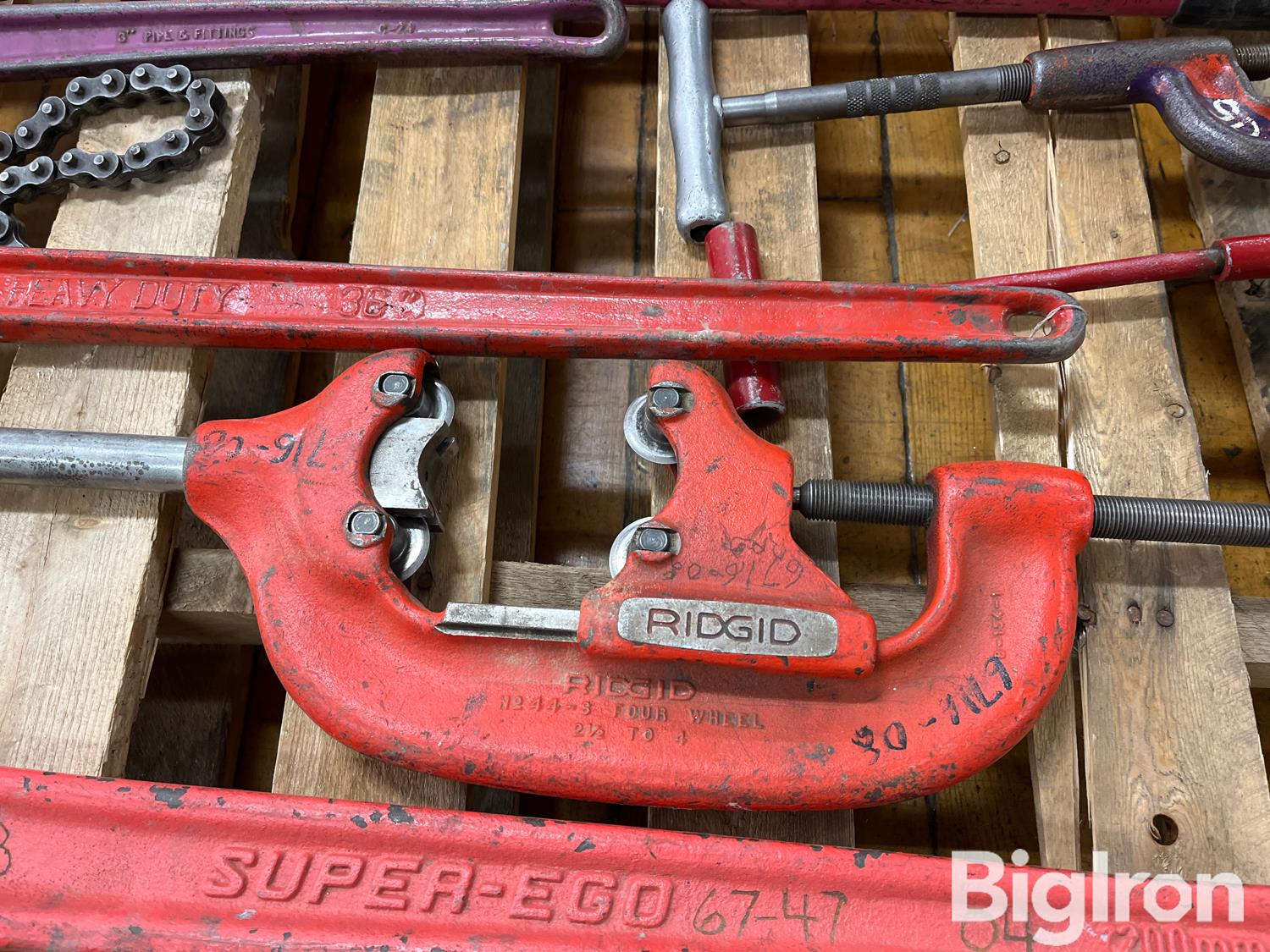 Ridgid Wheel Pipe Cutter Bigiron Auctions