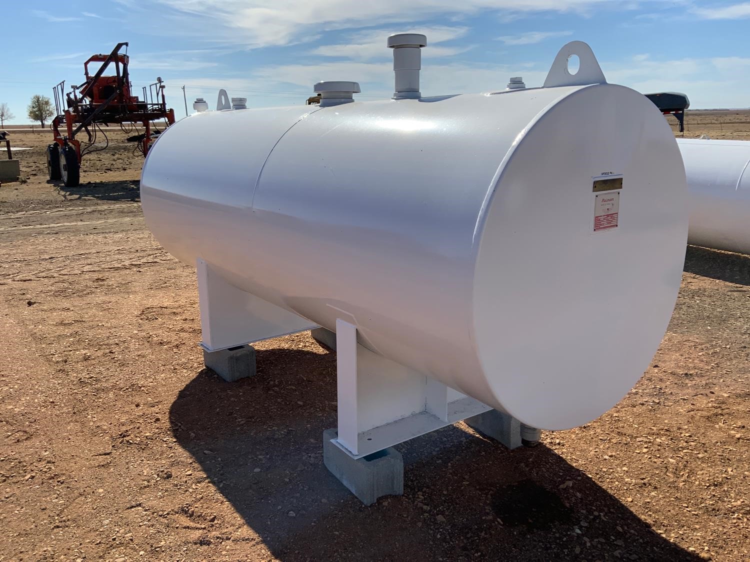 1993 Palmer 1000-Gallon Double Wall Steel Tank BigIron Auctions