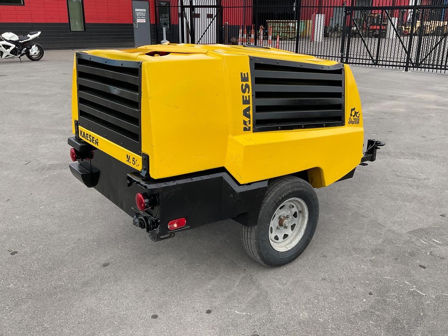 2013 Kaeser Mobilair M50 185 Cfm Portable Air Compressor Bigiron Auctions