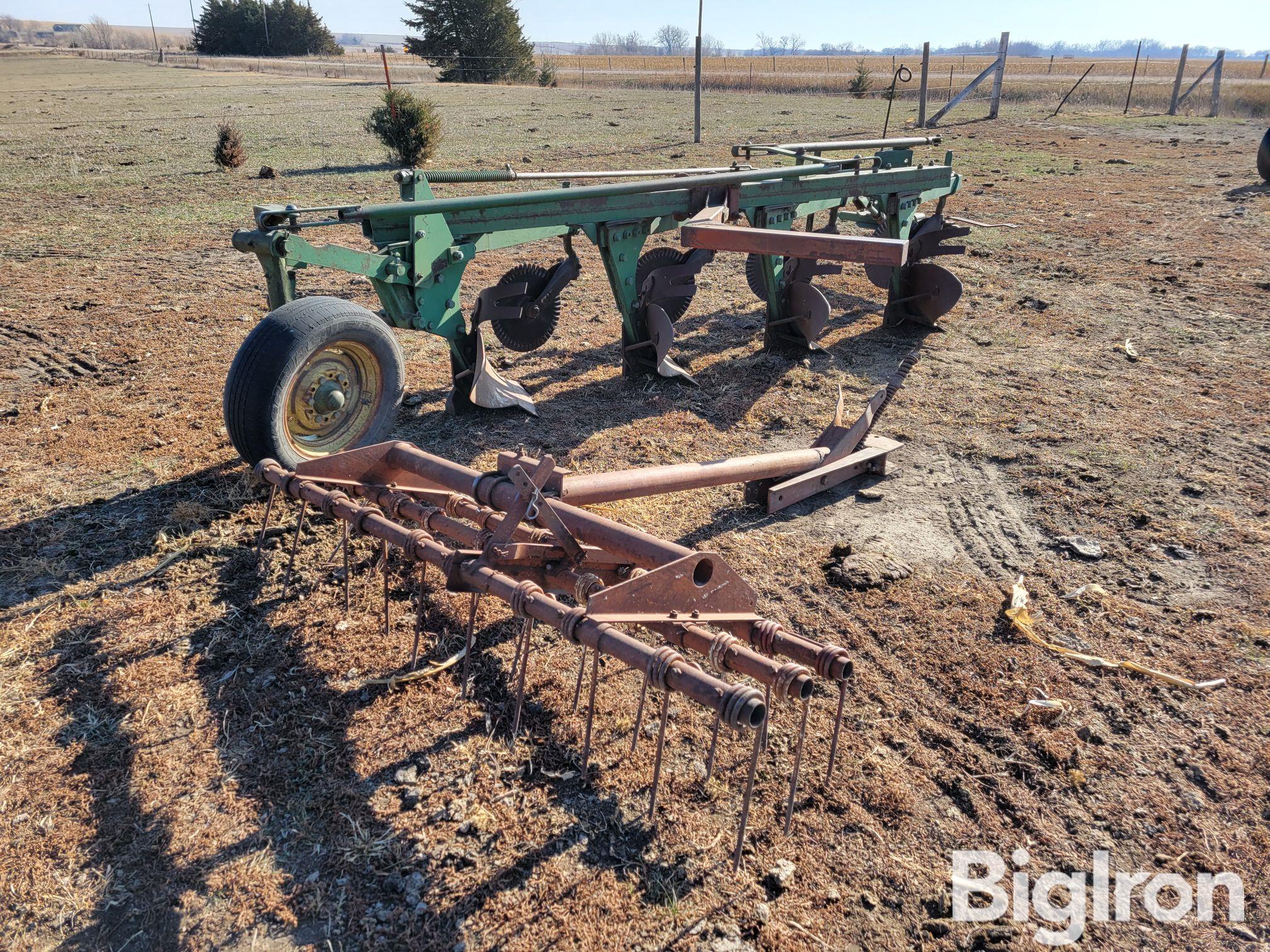 Oliver 4 Bottom Plow BigIron Auctions