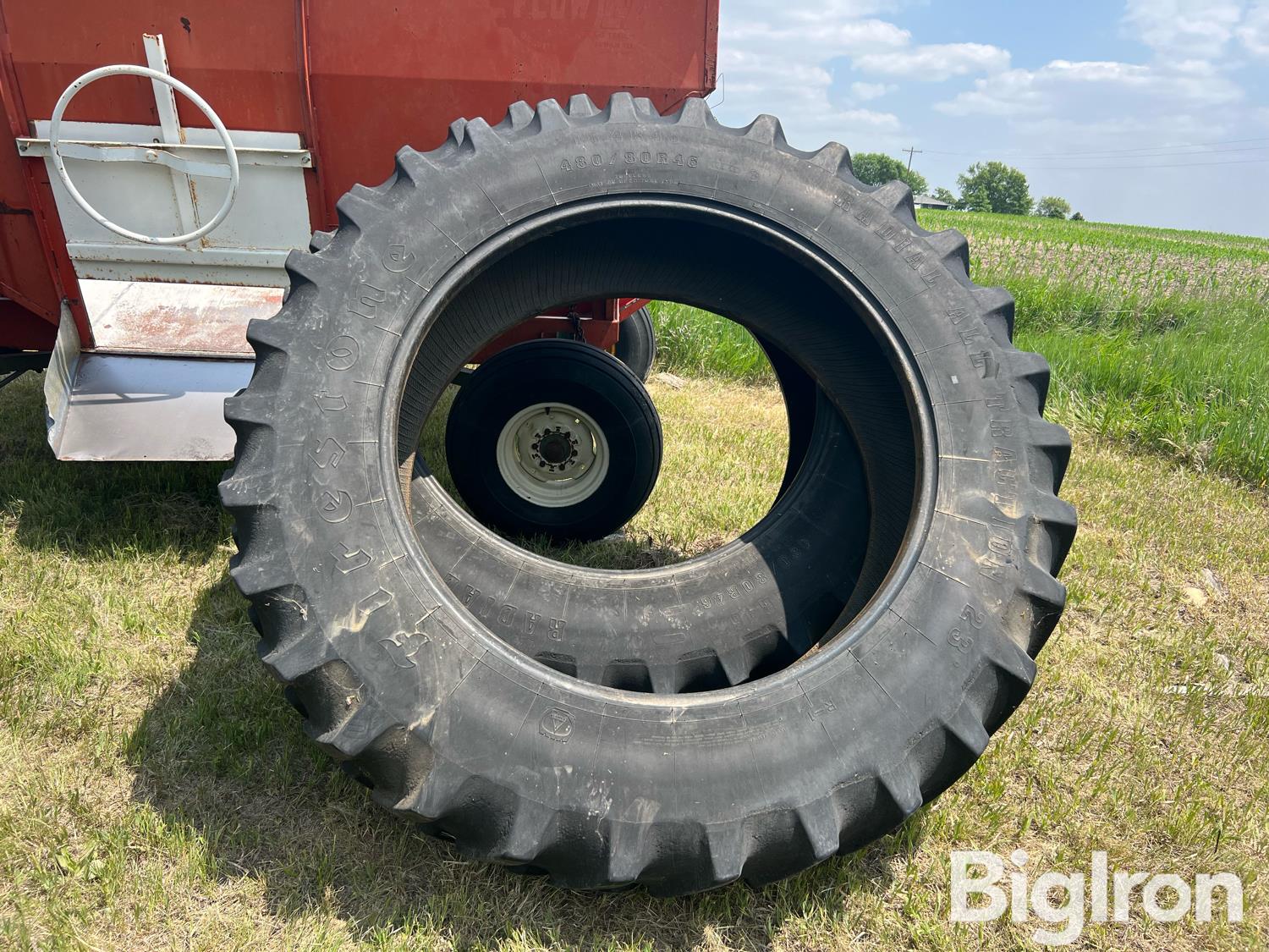 Firestone Radial All Traction 480/80R46 Tractor Tires BigIron Auctions