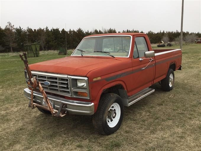 1984 Ford F250 Pickup Bigiron Auctions