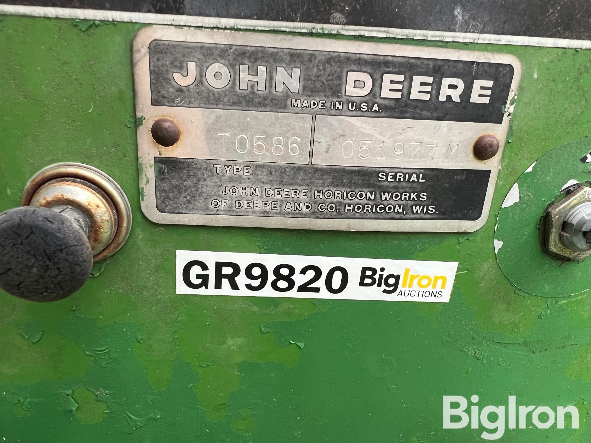 John Deere 140 H3 Garden Tractor Bigiron Auctions 9779