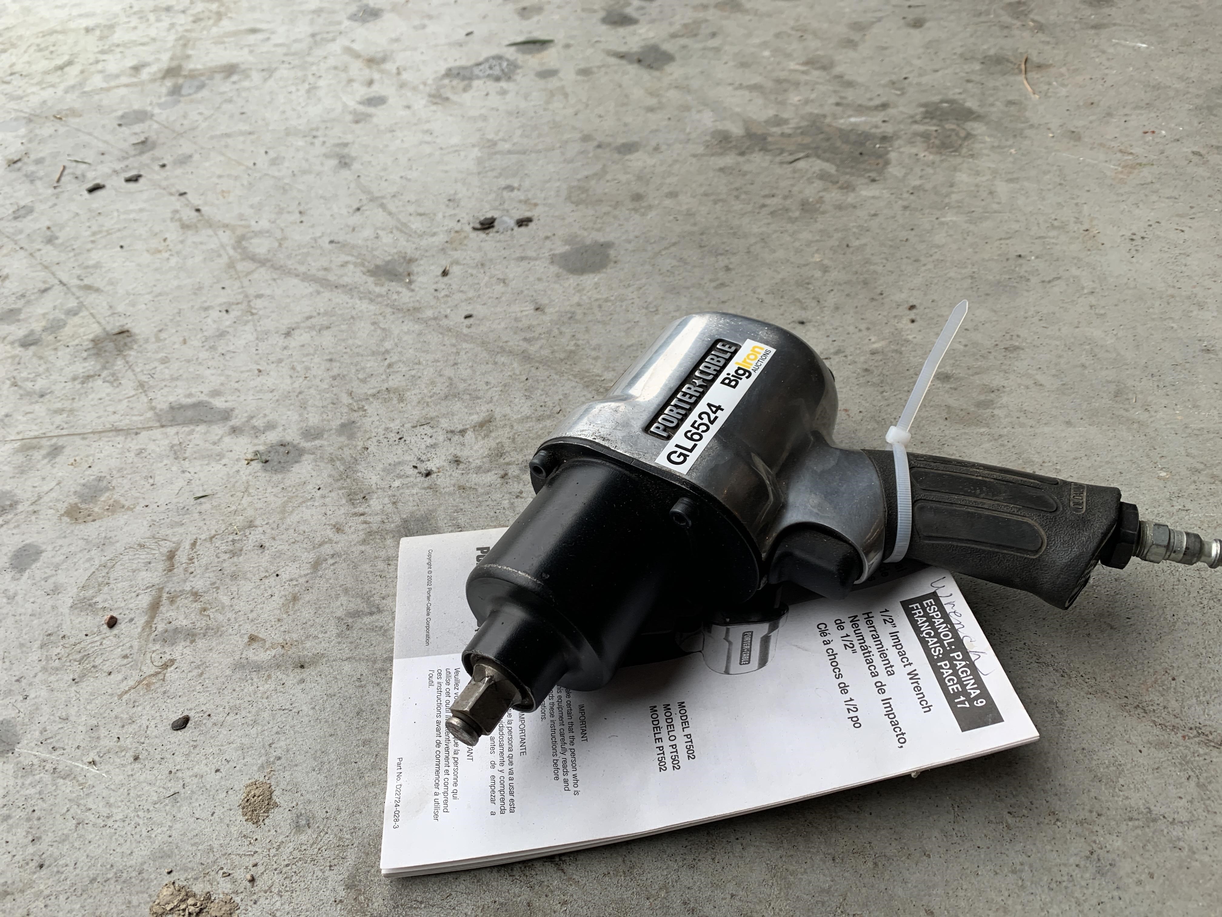 Porter Cable Impact Wrench BigIron Auctions