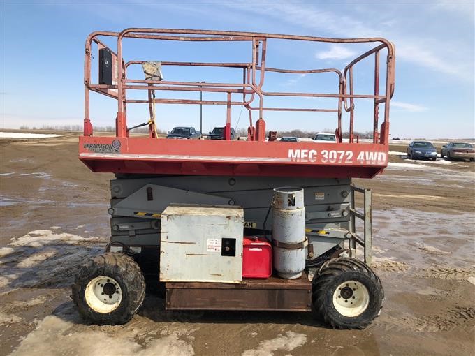 1998 Mec 3072 4WD Scissor Lift BigIron Auctions