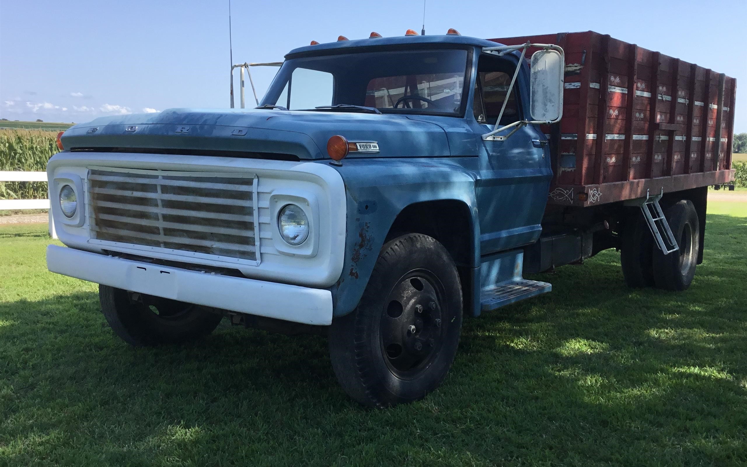 1970 Ford F600 Grain Truck W Hoist Bigiron Auctions