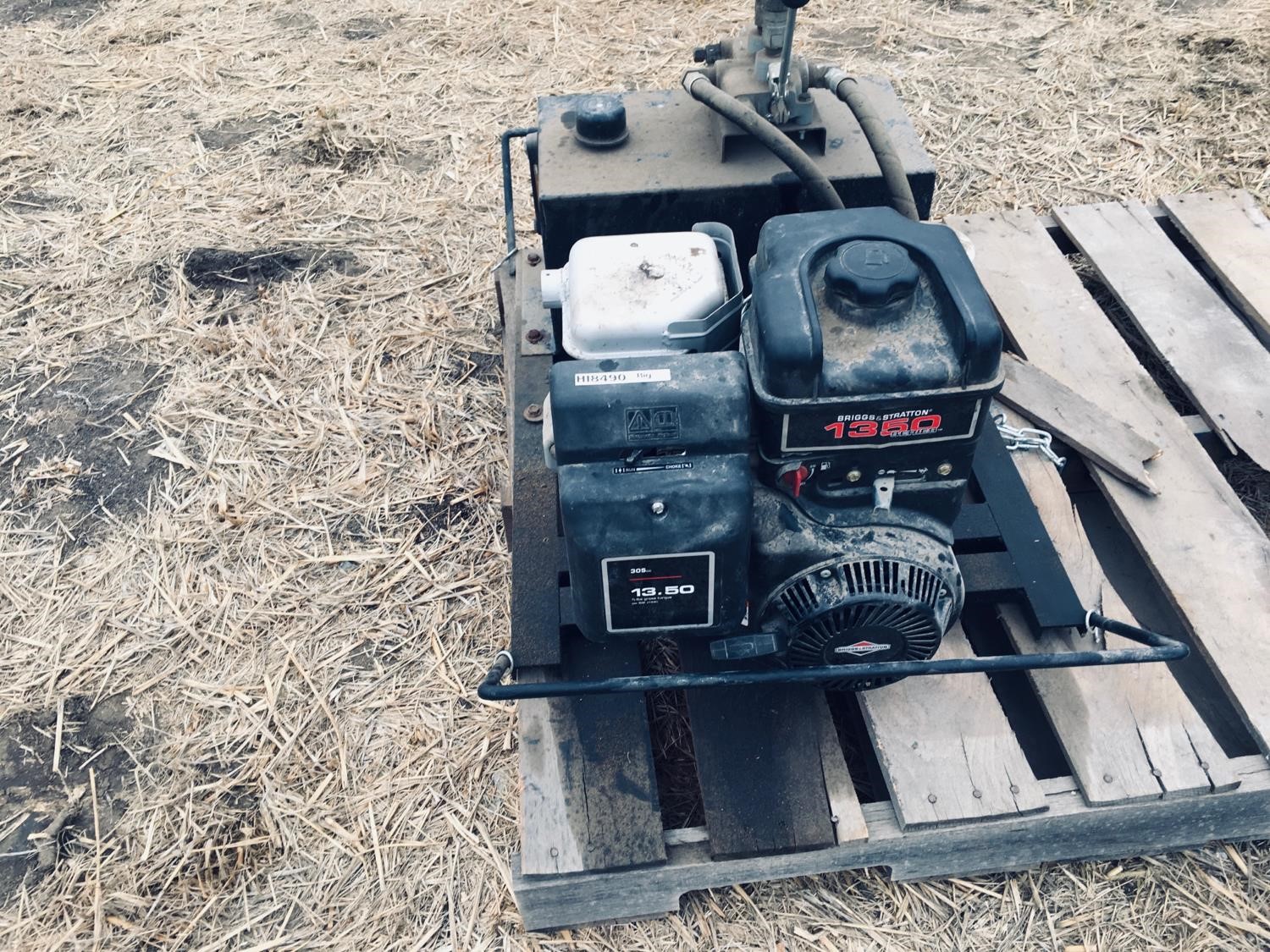 Briggs & Stratton 1350 Seed Tender Engine & Hydraulic Pump BigIron Auctions