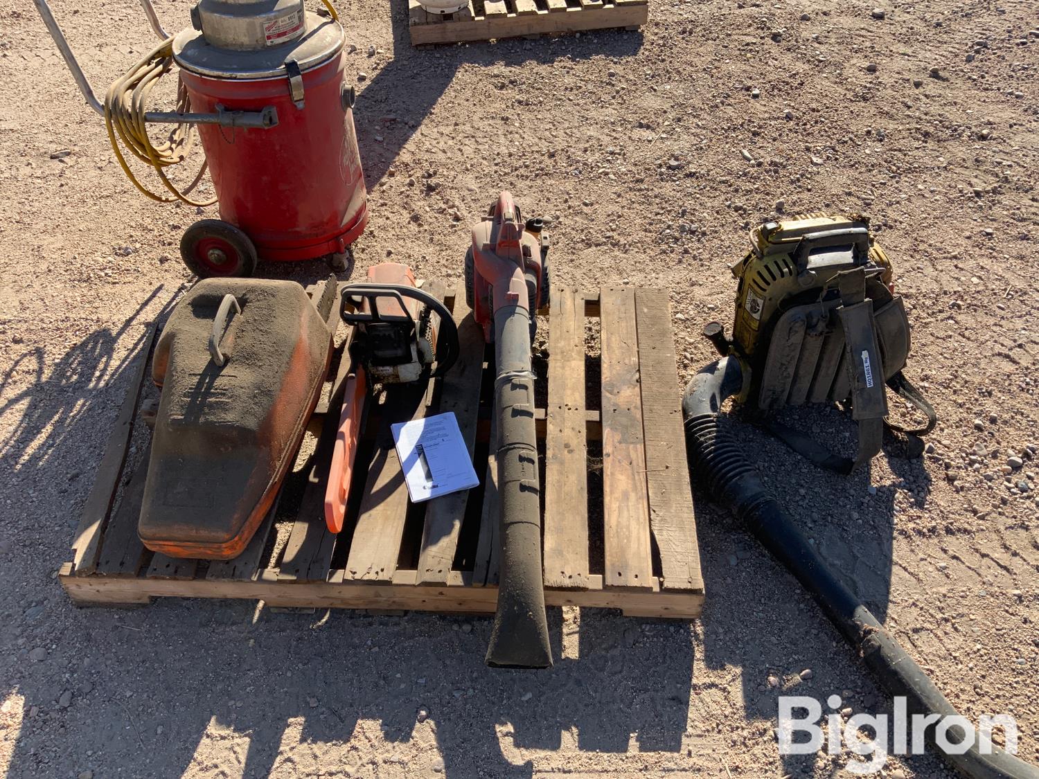 Chain Saws, Blowers & Shop Vacuum BigIron Auctions