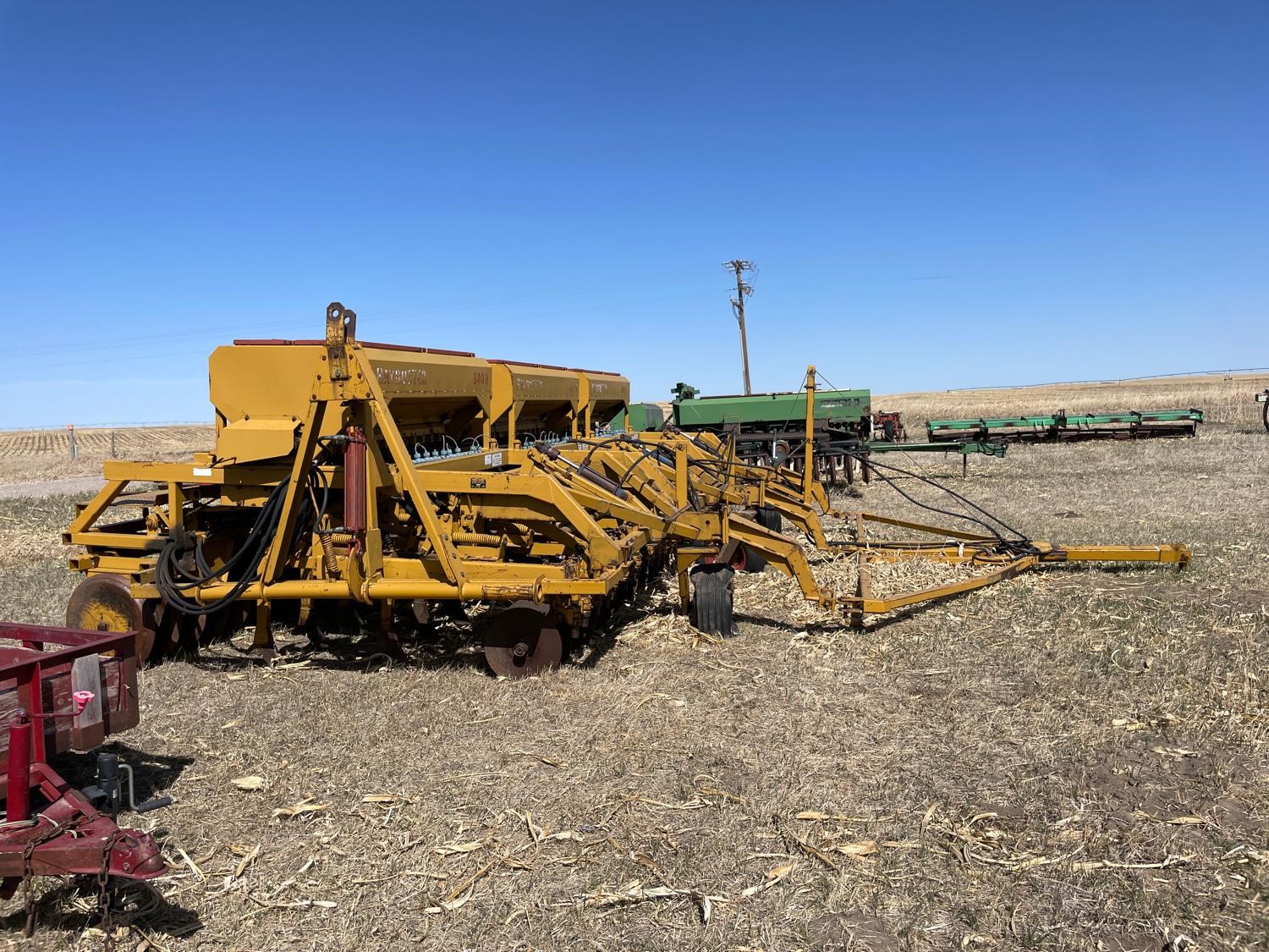 Haybuster 8000 3-Section Hoe Drill BigIron Auctions