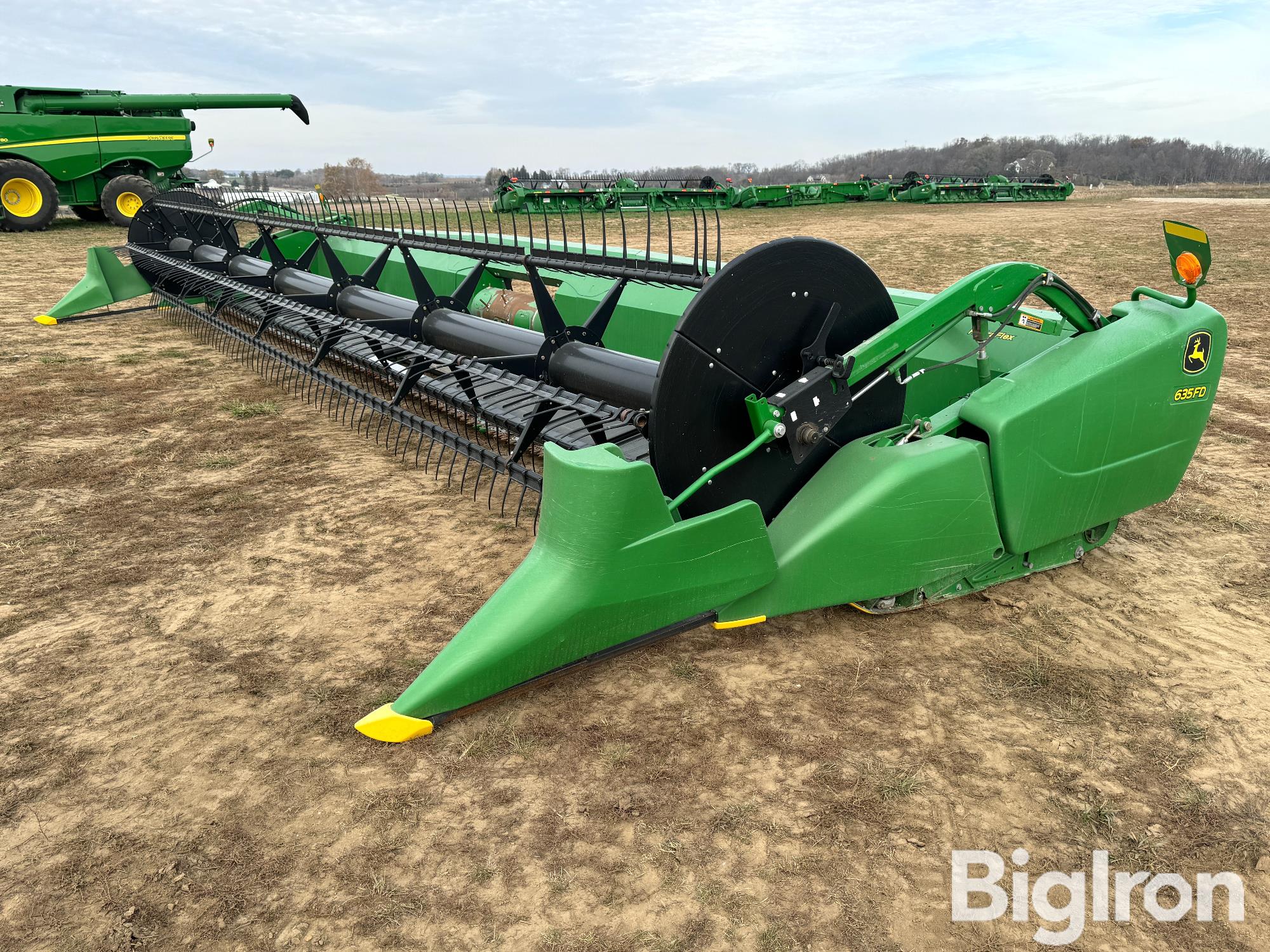 2013 John Deere 635fd Draper Head Bigiron Auctions