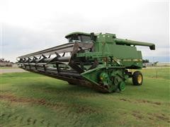 1994 John Deere 9600 4X2 Combine W/Head 