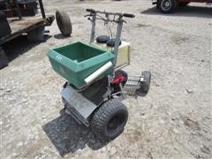Spyker Stand On Self Propelled Lawn Spreader 