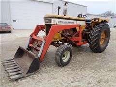 1967 Minneapolis / Moline M670 Super Tractor With 5' Loader With Teeth 