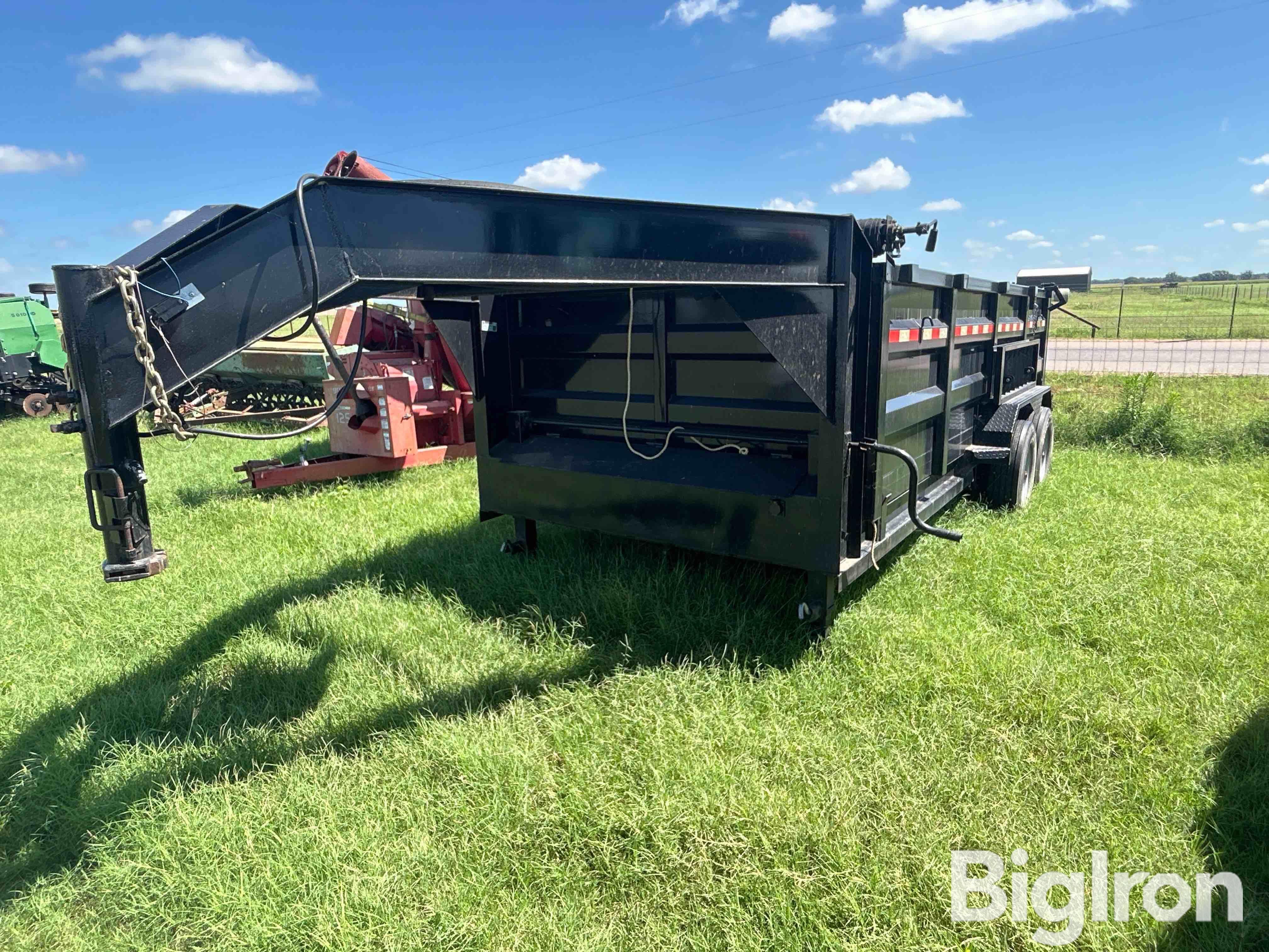 2021 Salvation 7X16 T/A Dump Trailer 