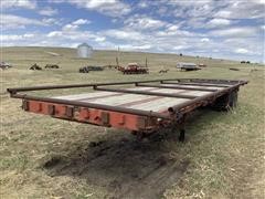 1964 Madden 38’ T/A Flatbed Trailer 